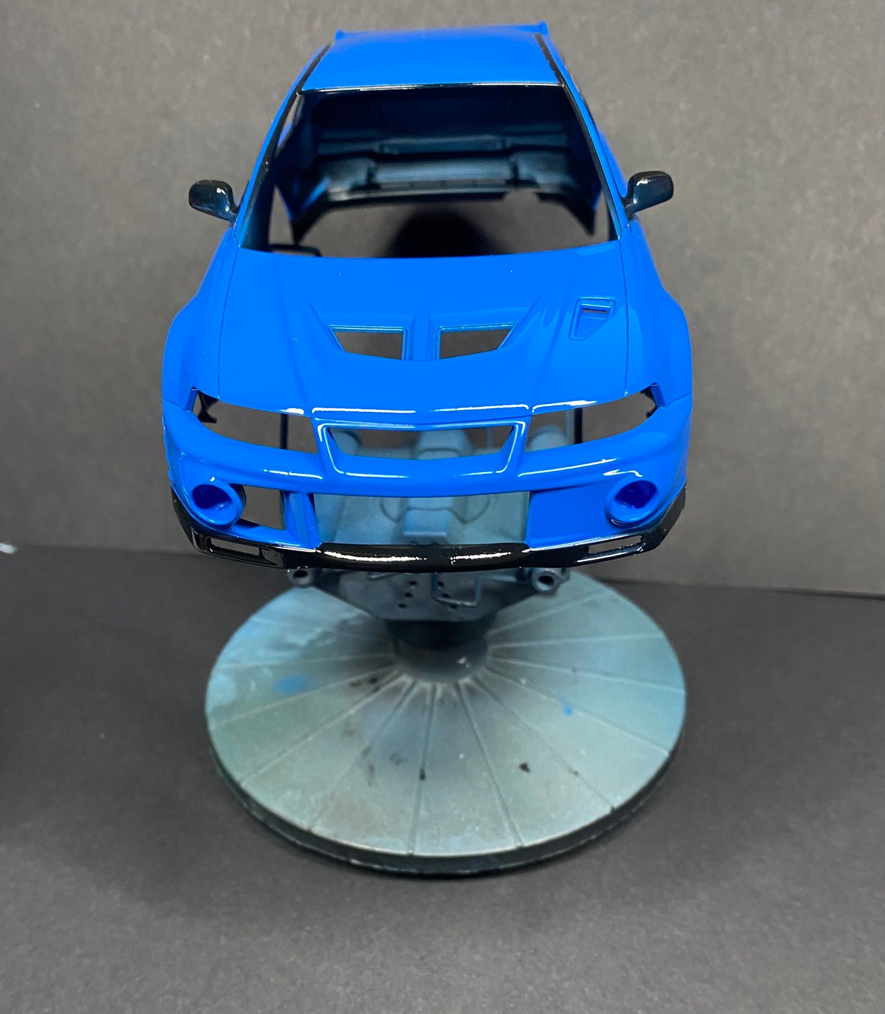 Tamiya 1/24 Mitsubishi Lancer Evo VI model car build progress