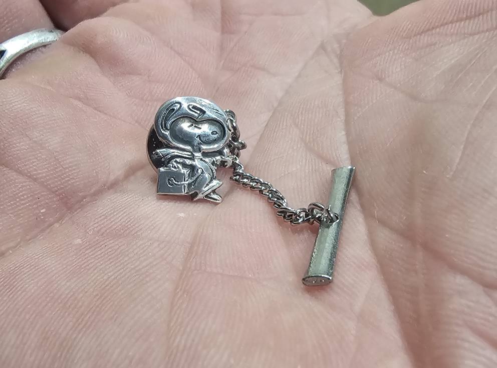 What mission was nasa silver snoopy pin award flown on?
