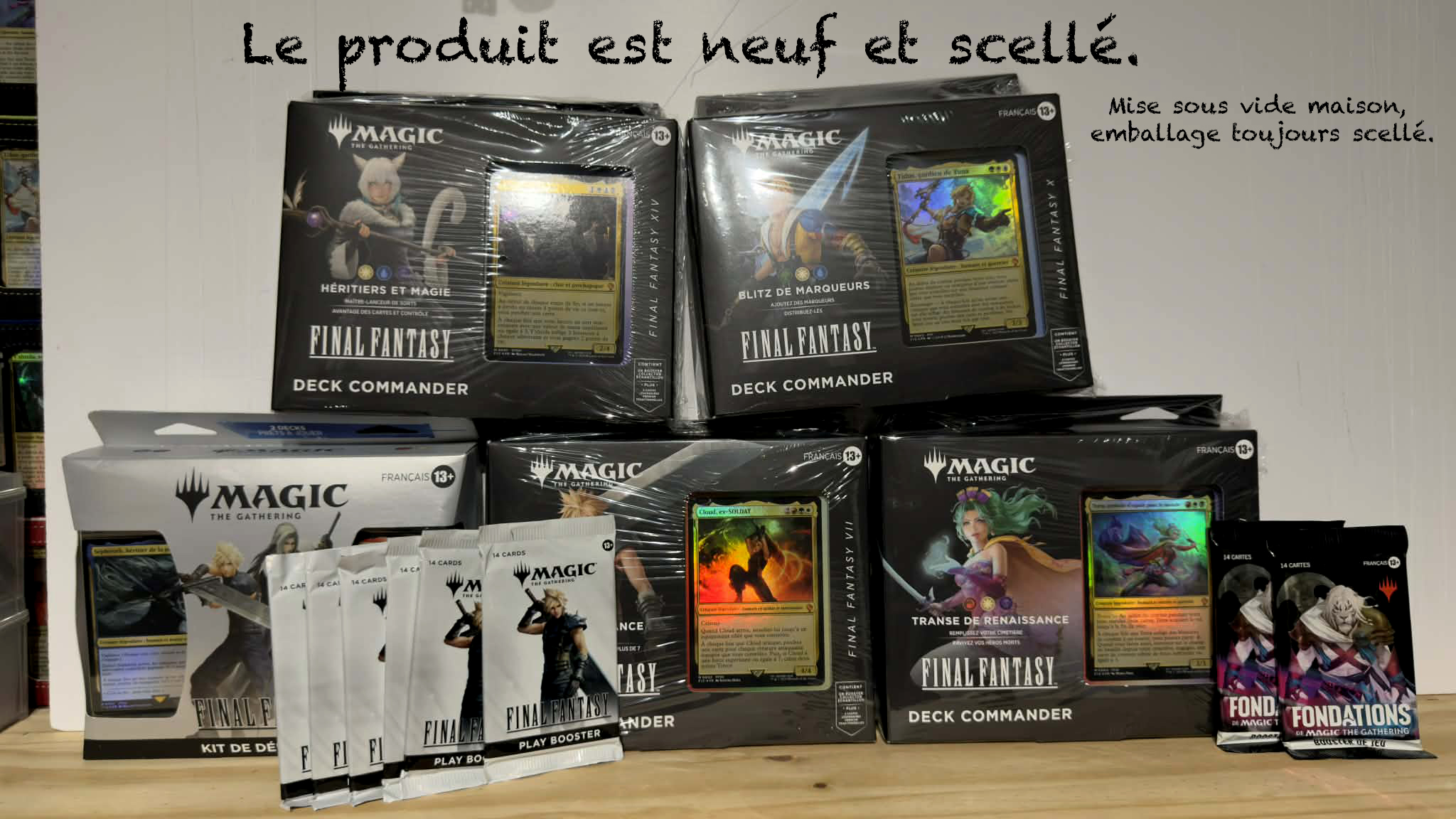 MAGIC THE GATHERING - RÈGNE DES DRAGONS - COMMANDER DECK (FRENCH