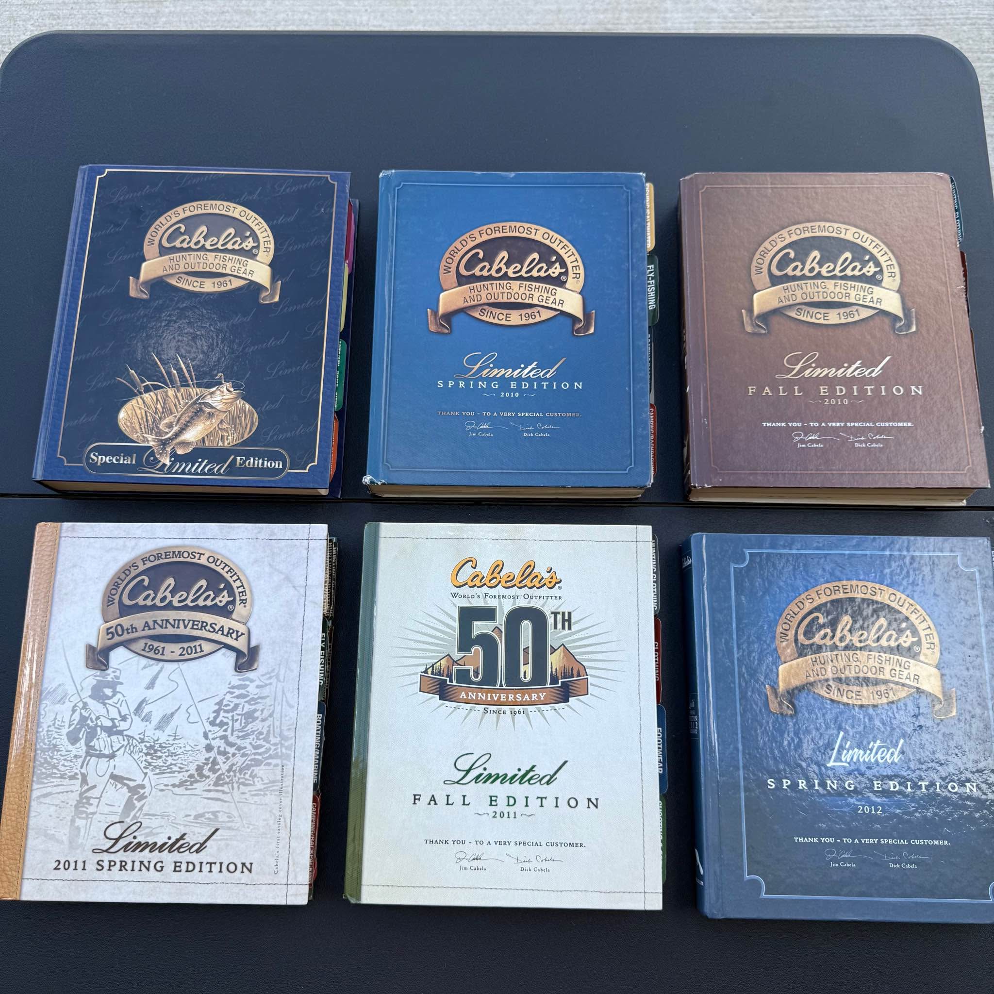 This collection of six limited edition Cabela