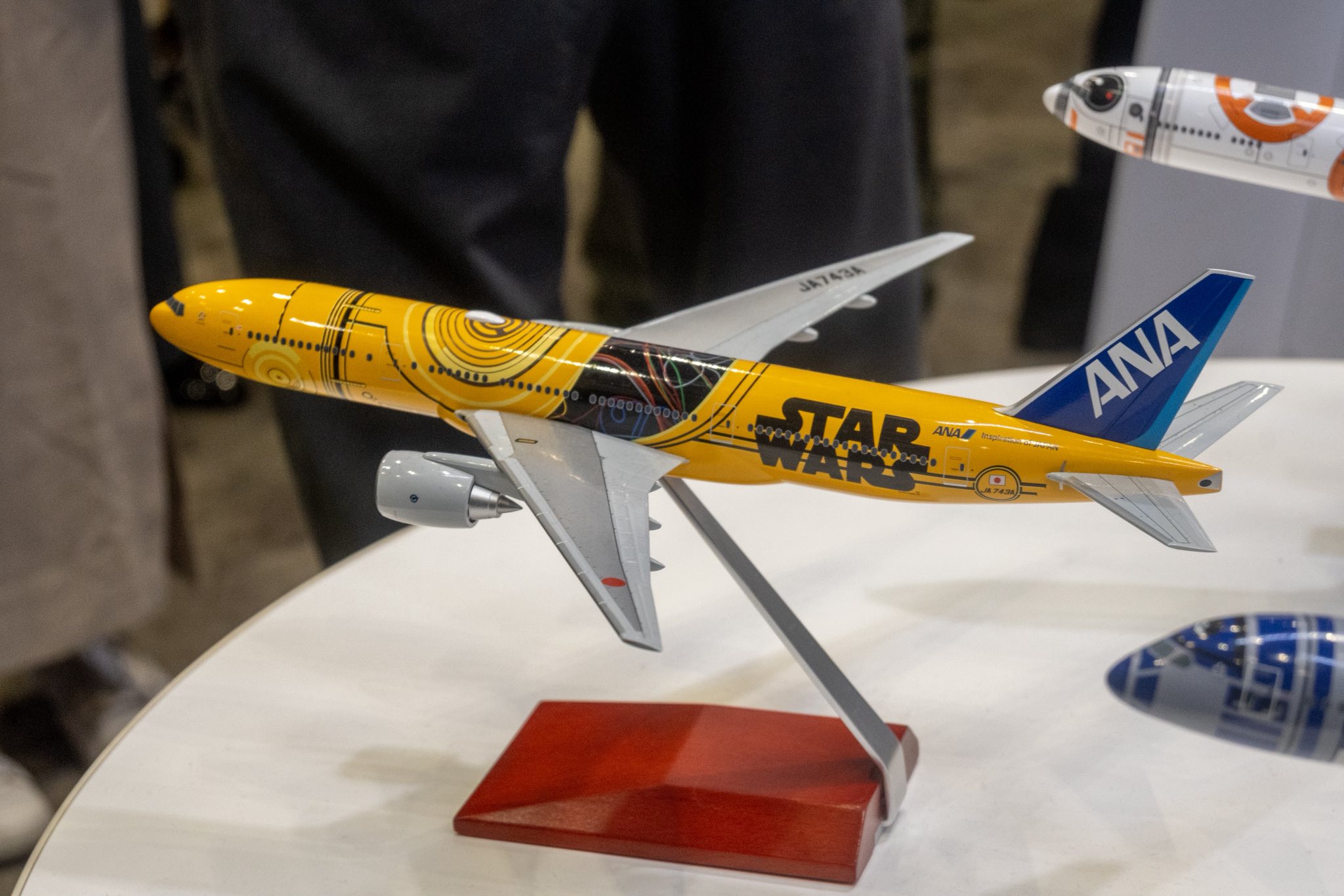 昨年4月に開催された「Star Wars Celebration Japan」のANAブースで