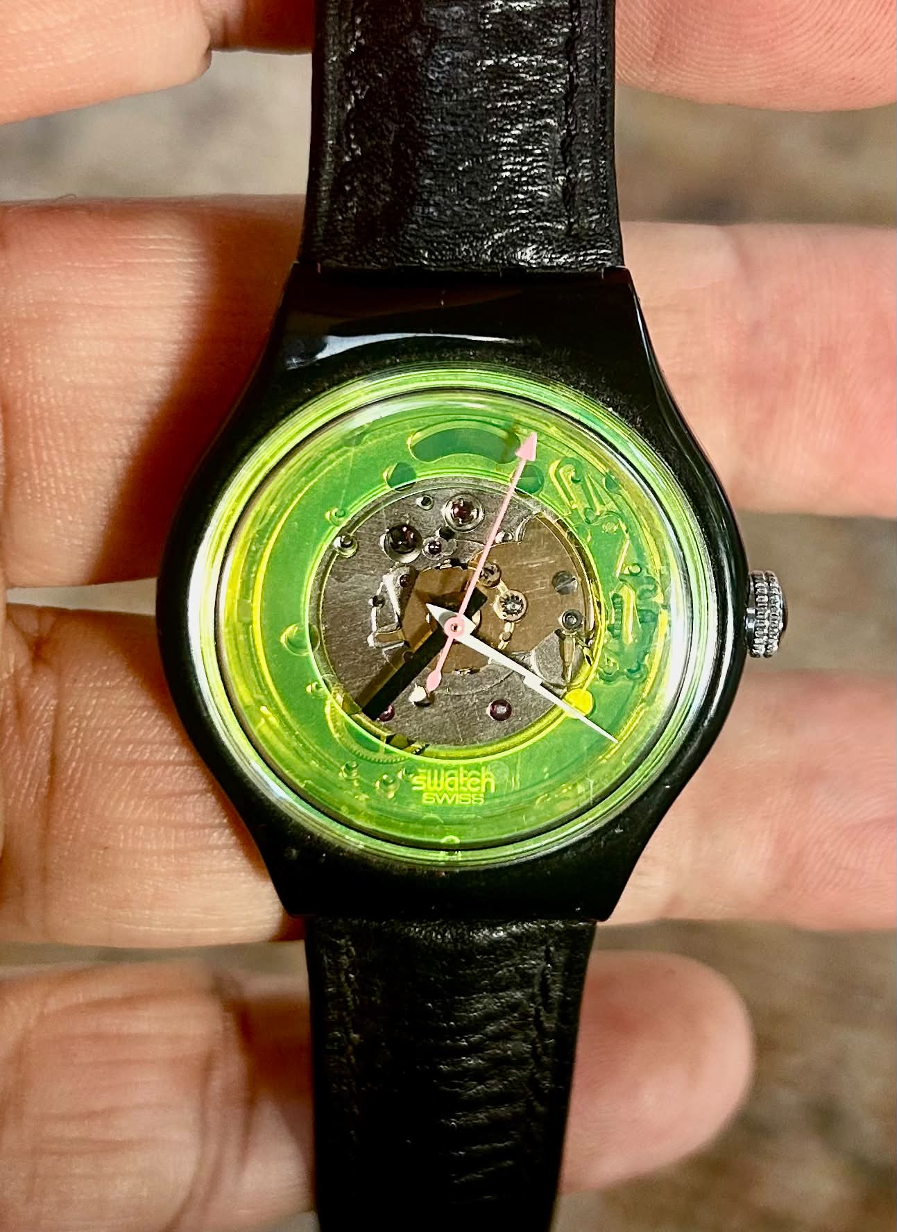1986 Swatch Techno-Sphere watch review