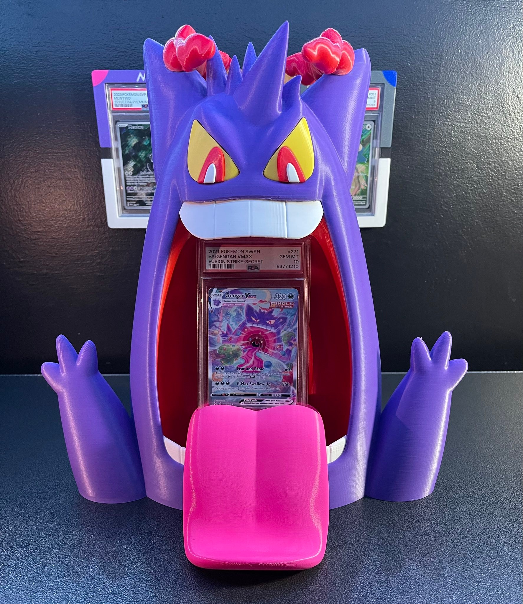gigantamax gengar pokemon card Rare Gengar Vmax Pokemon Card Credit Card Skin