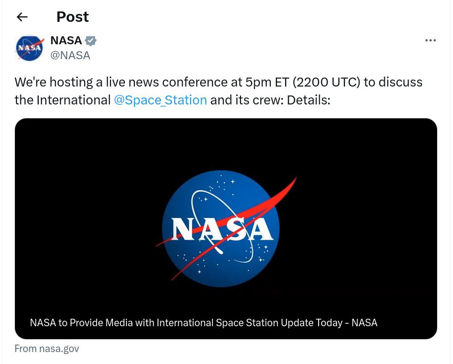 SpaceX: Curated News and Discussions | Medical issue is indeed forcing ...