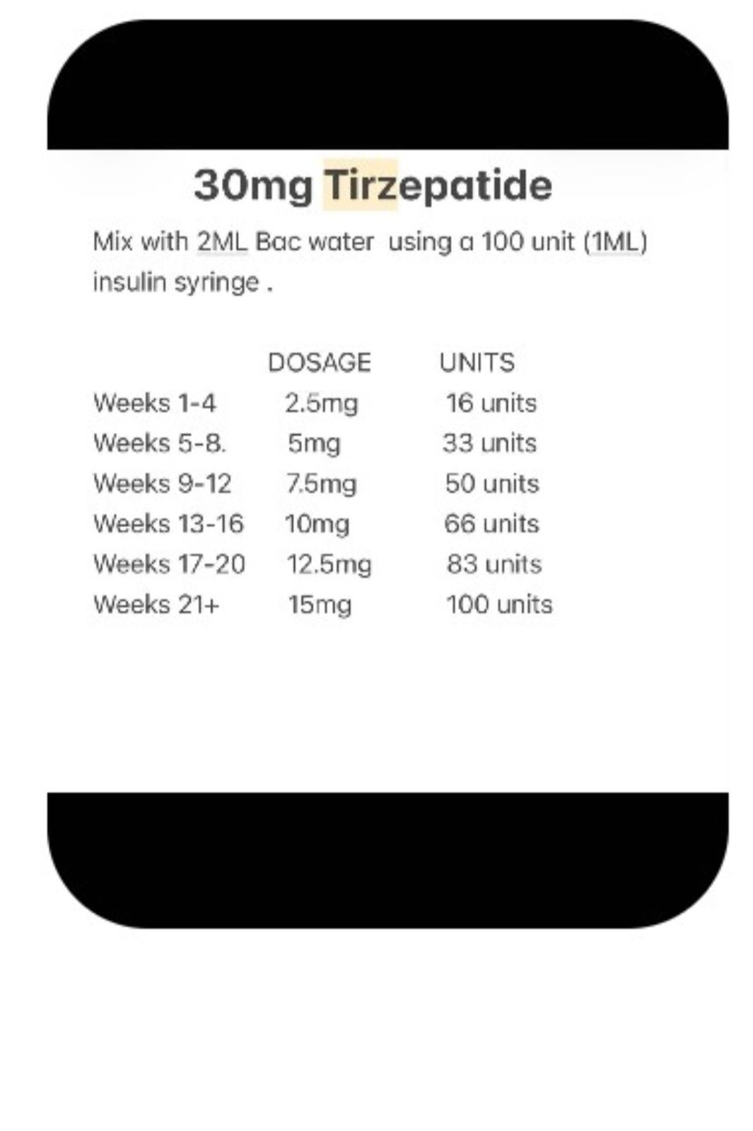 mixing tirzepatide with bac water Dividing tirzepitide dose bacteriostatic water? Workarea: dog-vitamins-supplements Size:400 Vials (Box) Vitamin B12 Shots: Do