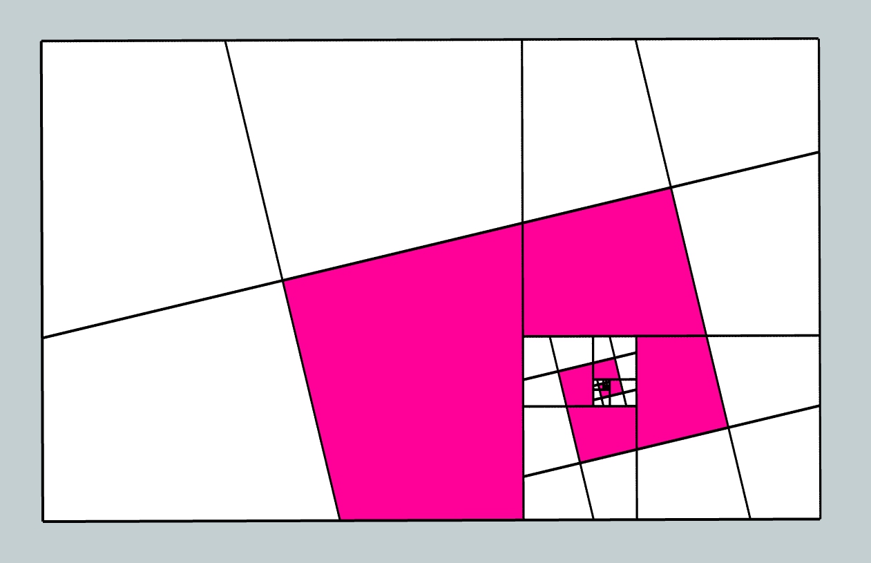 GeoGebra Arts & STEAM | A Golden Ratio-based spiral generated by self ...