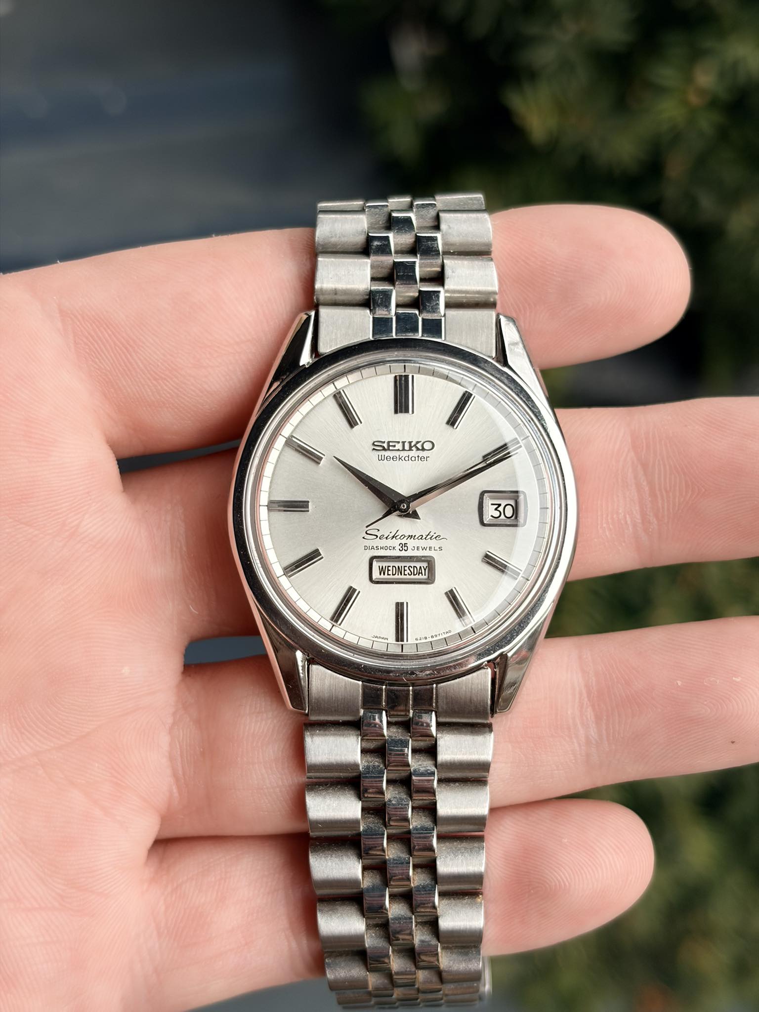 Thrilled to be the new keeper of this Seikomatic 35 jewel