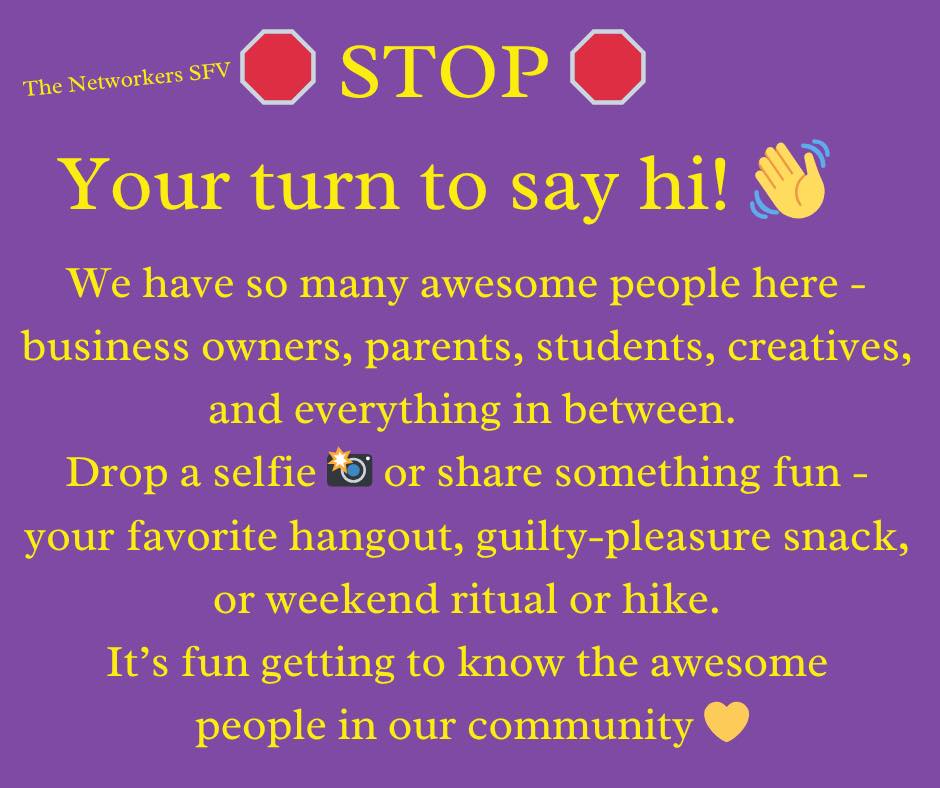 The Networkers SFV - Local Business Community Hub | 💛 It just takes 30 ...