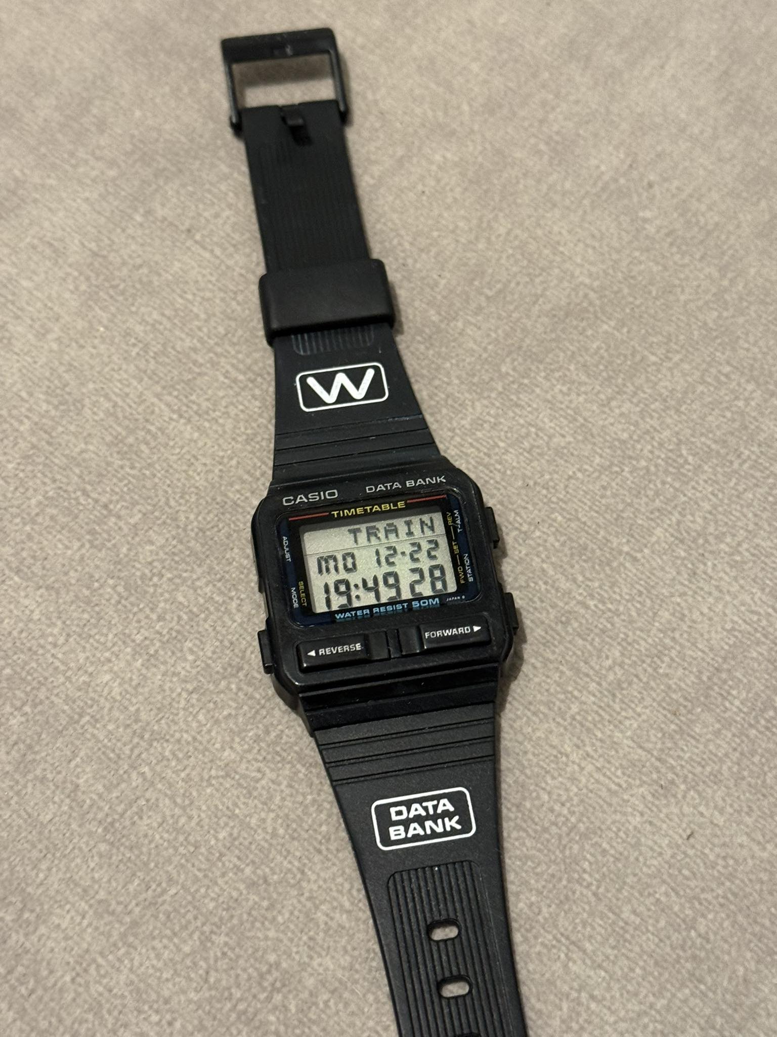 CASIO DBT-70W #timetable
