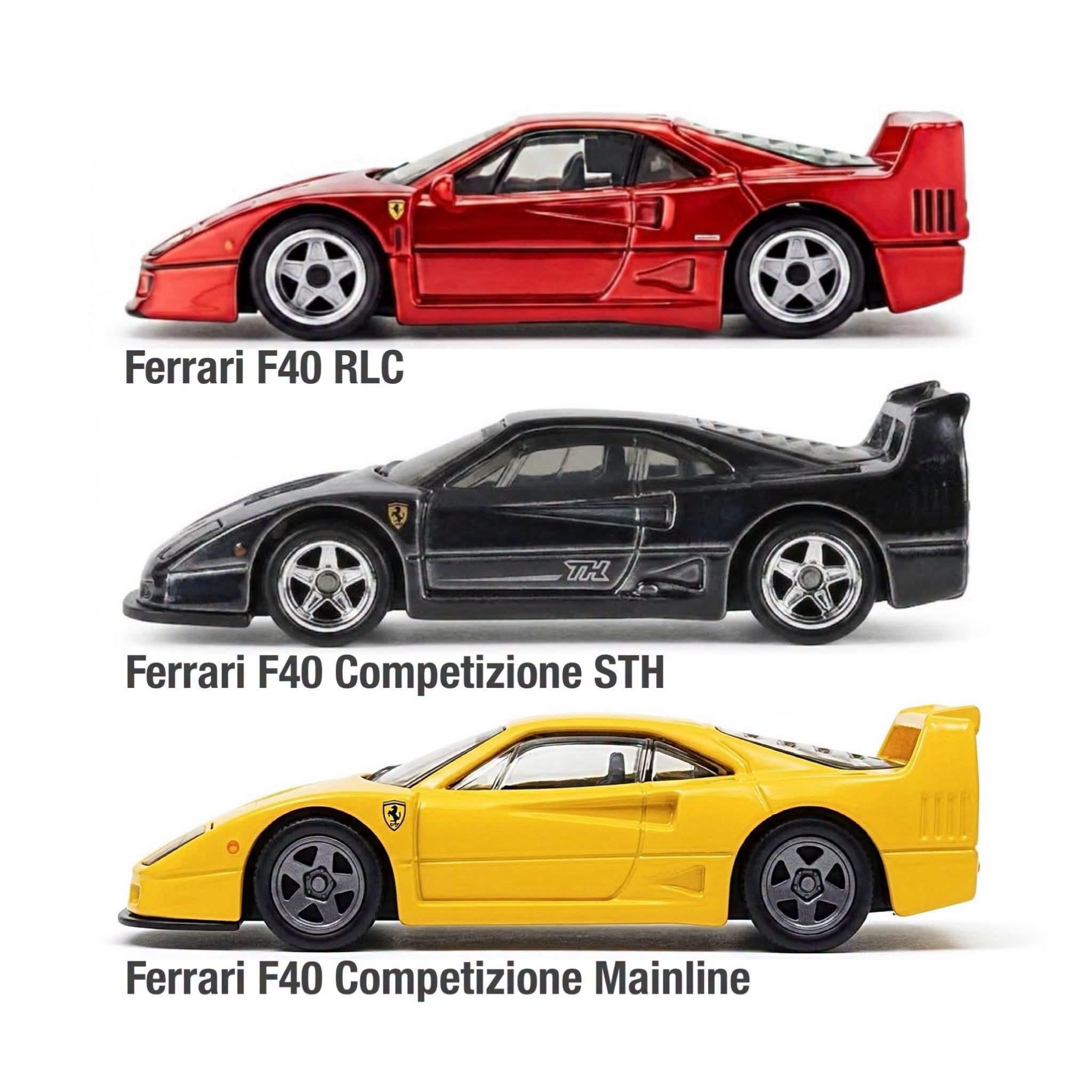 Hot Wheels Ferrari F40 vs F40 Competizione: Which one is better?