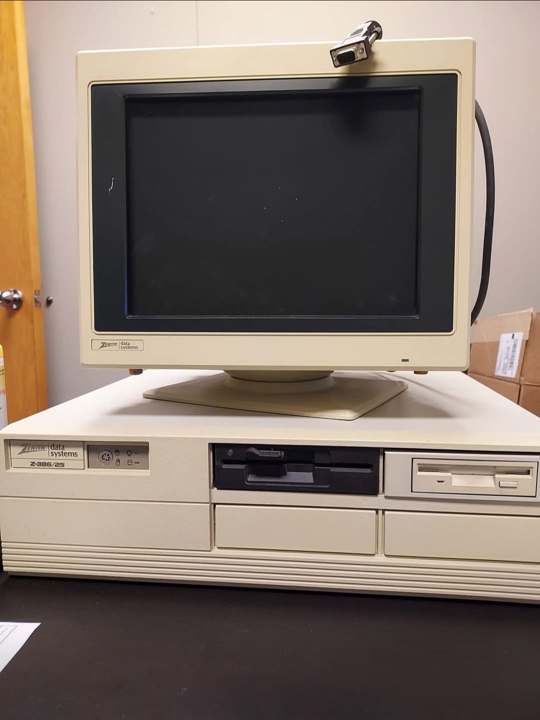 Here is a Zenith Z-19 terminal mainframe computer from Zenith Data