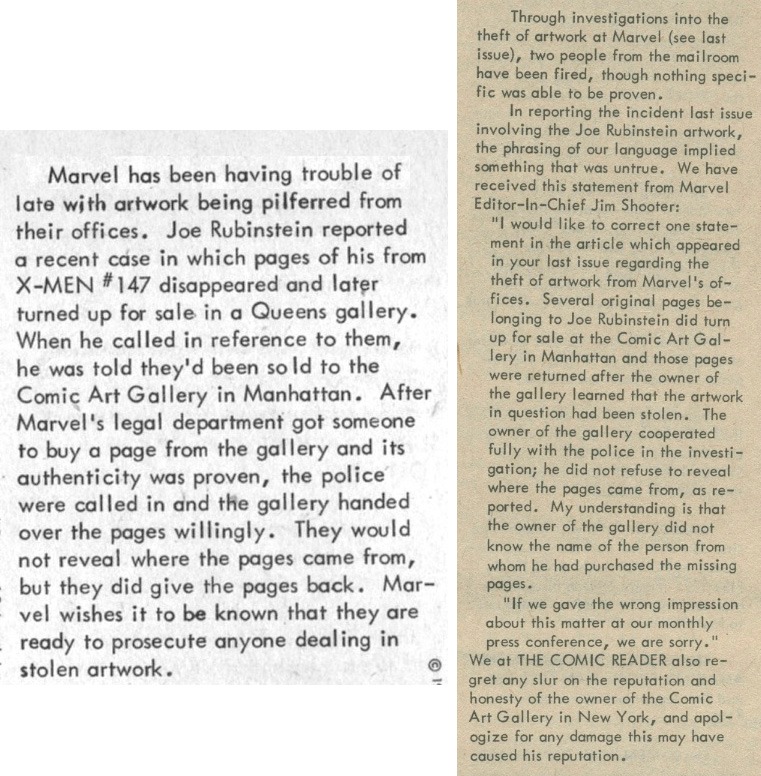 THE MARVEL METHOD | Clips from The Comic Reader #194 (Sept, 1981) and ...