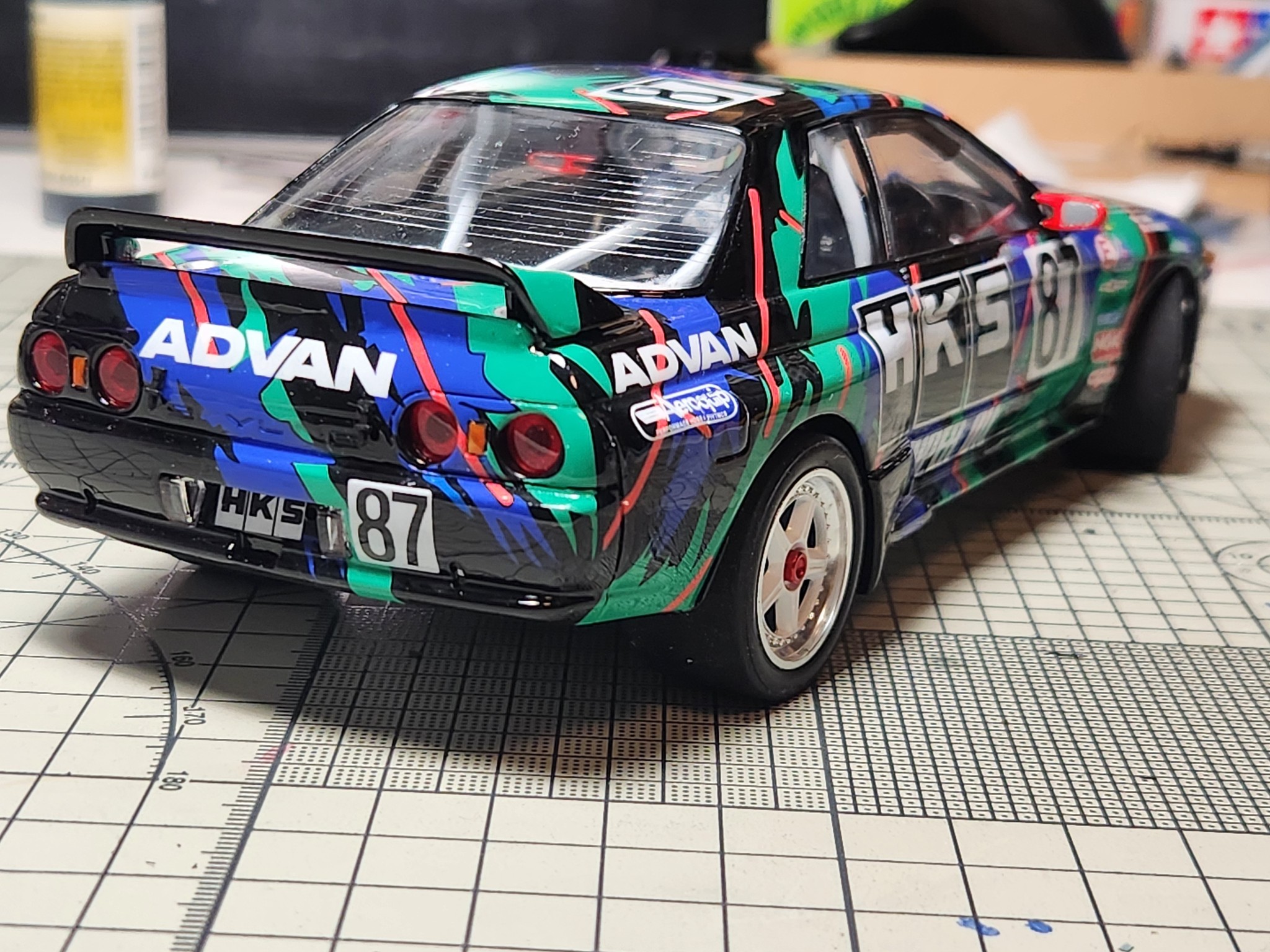 TAMIYA 1/24 HKS SKYLINE GTR R32 #TAMIYA #HKS #SKYLINE #GTR #R32