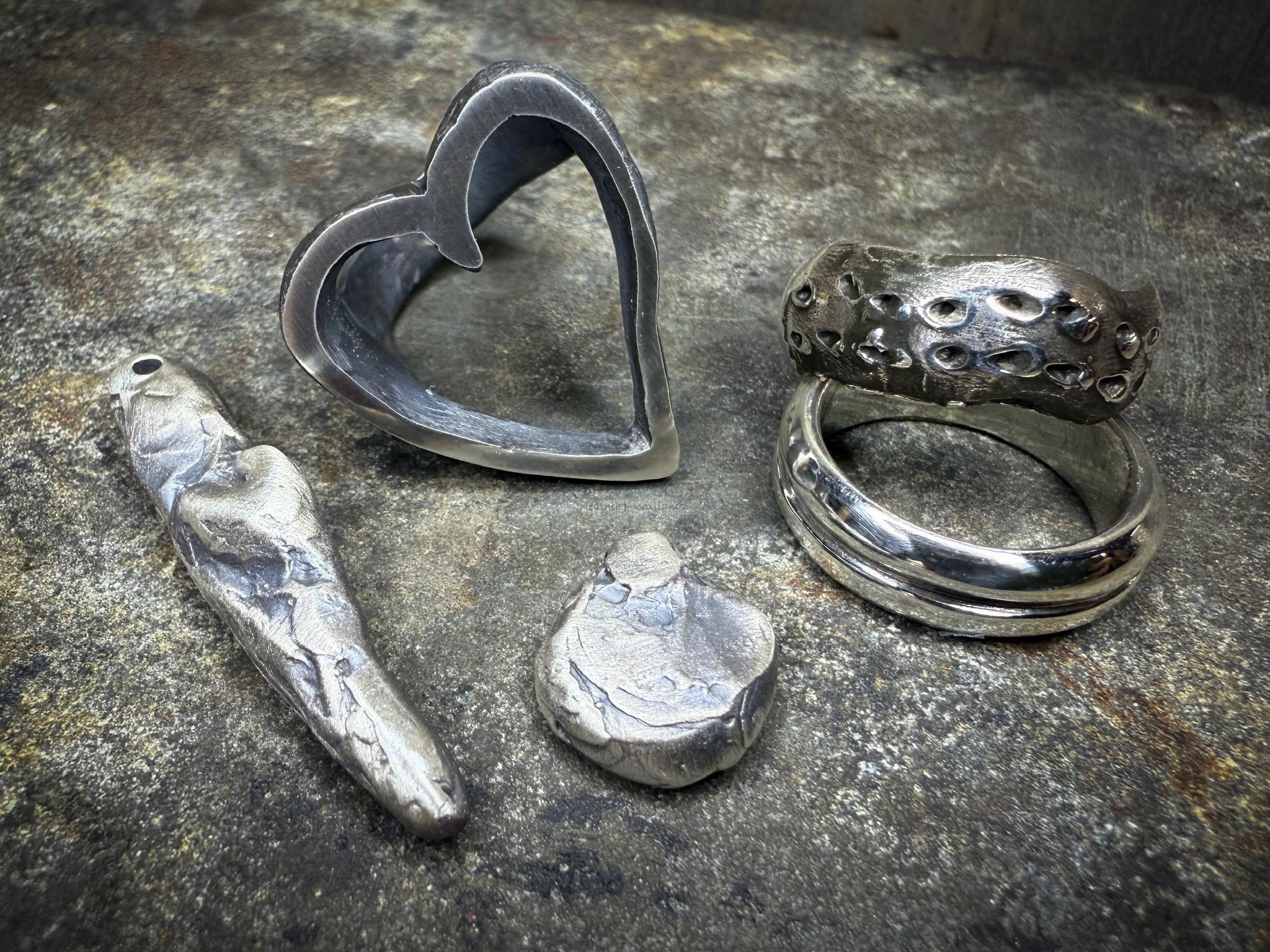 Lost wax silver casting class in Lansing, MI