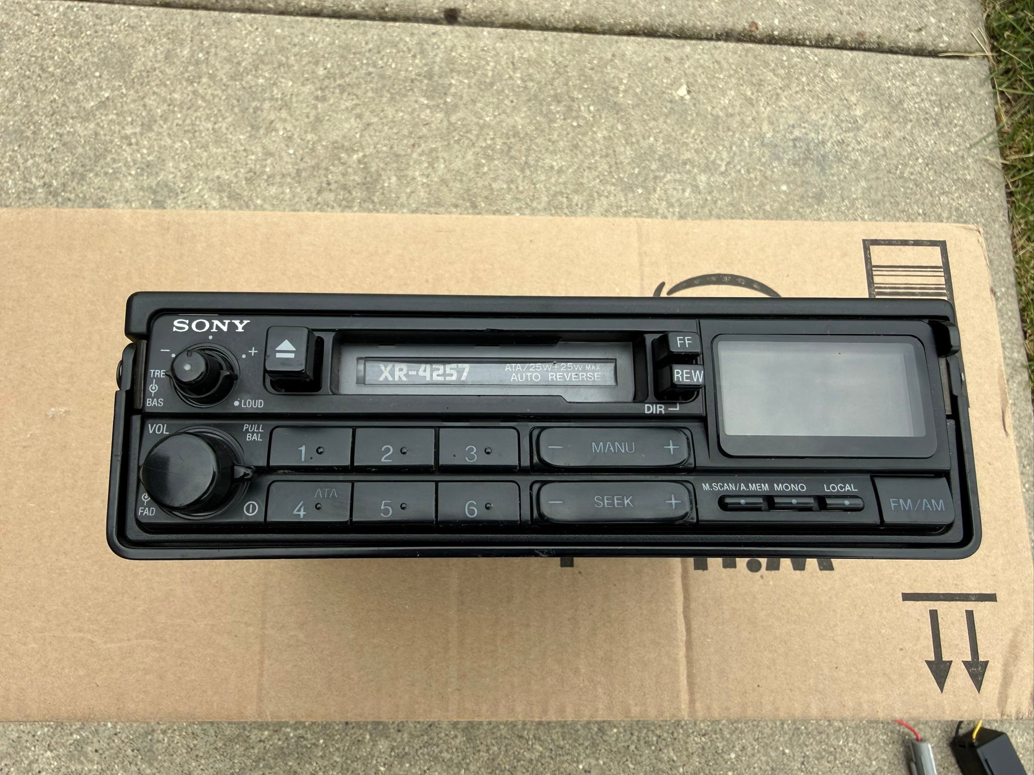 For Sale! Very rare Kenwood KRC-X727 & Kenwood KGC-727 dual deck
