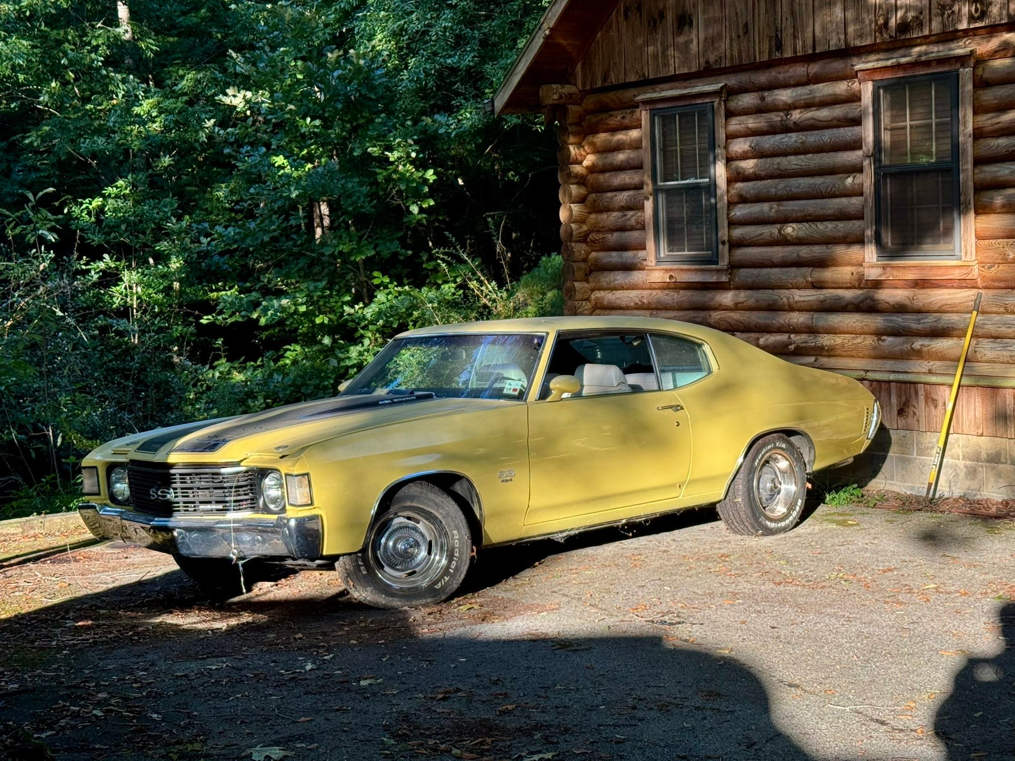 1972 chevelle ss454 with original paint and interior