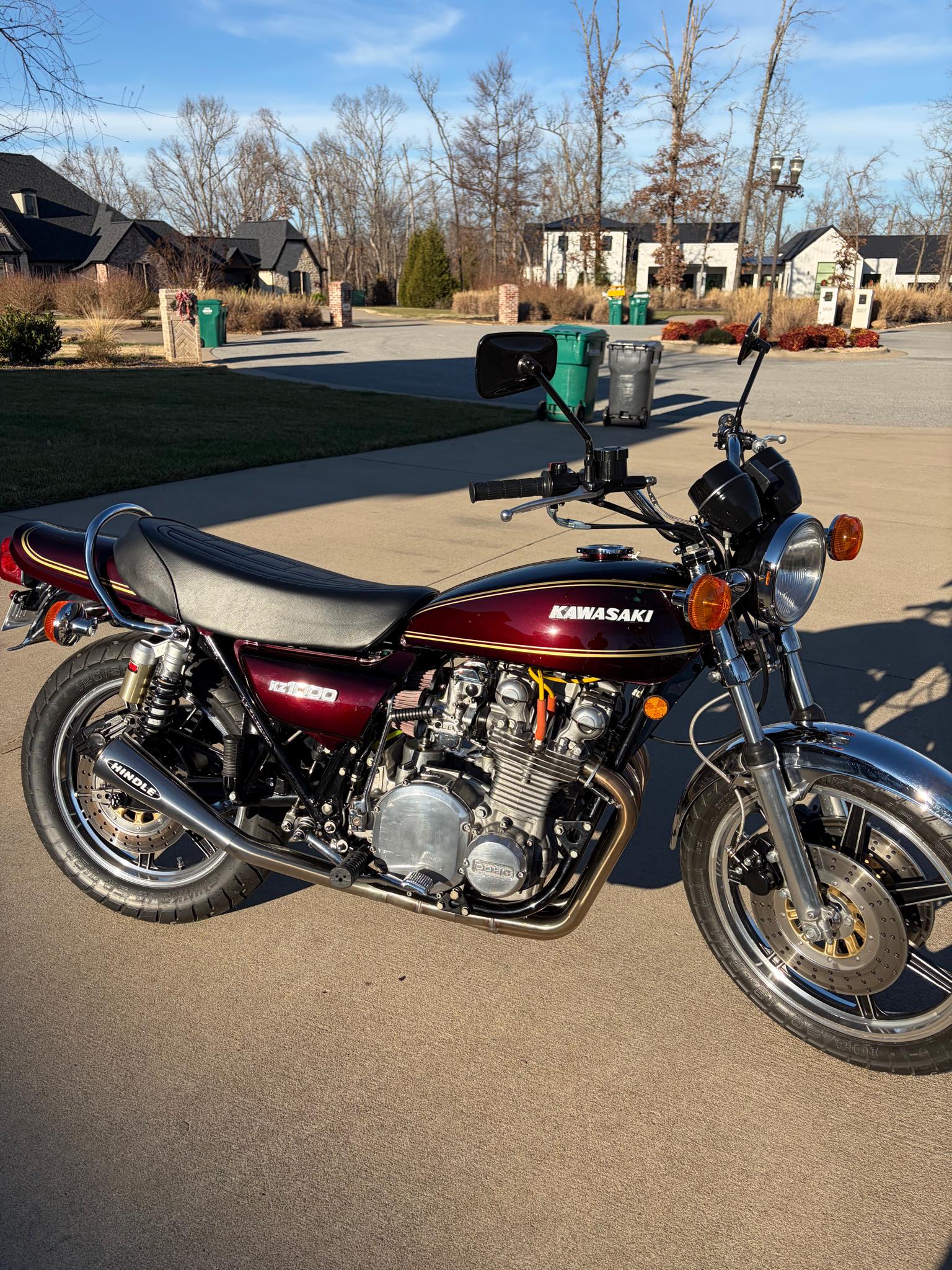 1999 Kawasaki XZ11 with low miles and factory exhaust