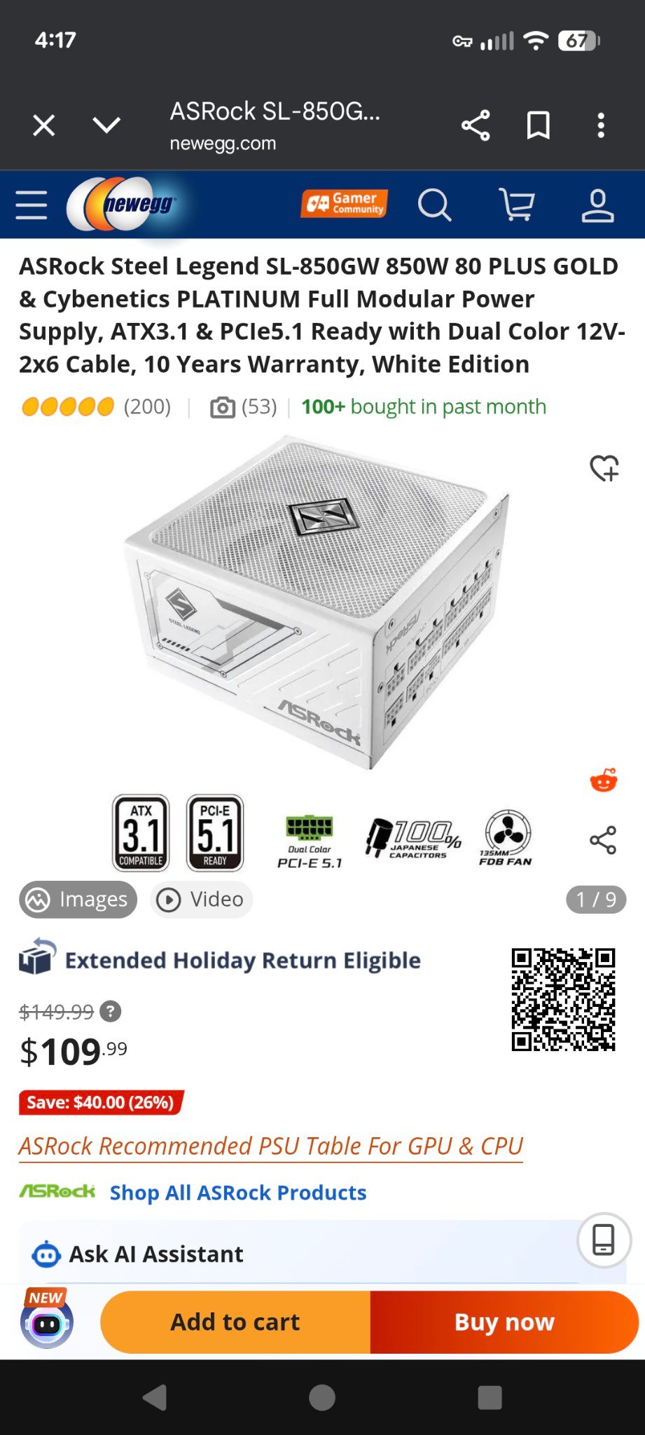 Custom PC Builders | Anyone purchase an Asrock PSU before | Facebook