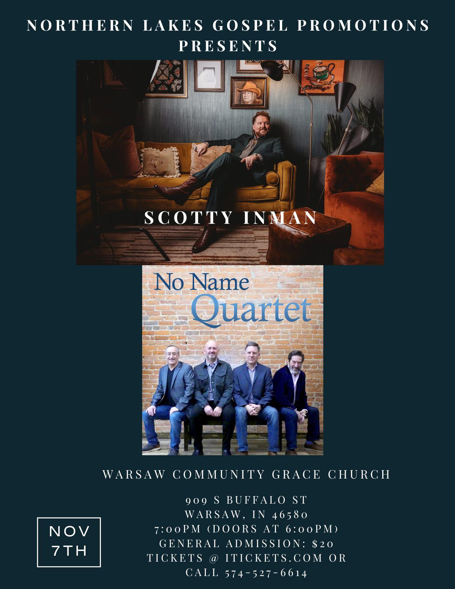 Scotty - ** WARSAW, IN ** “Northern Lakes Gospel Promotions is excited ...