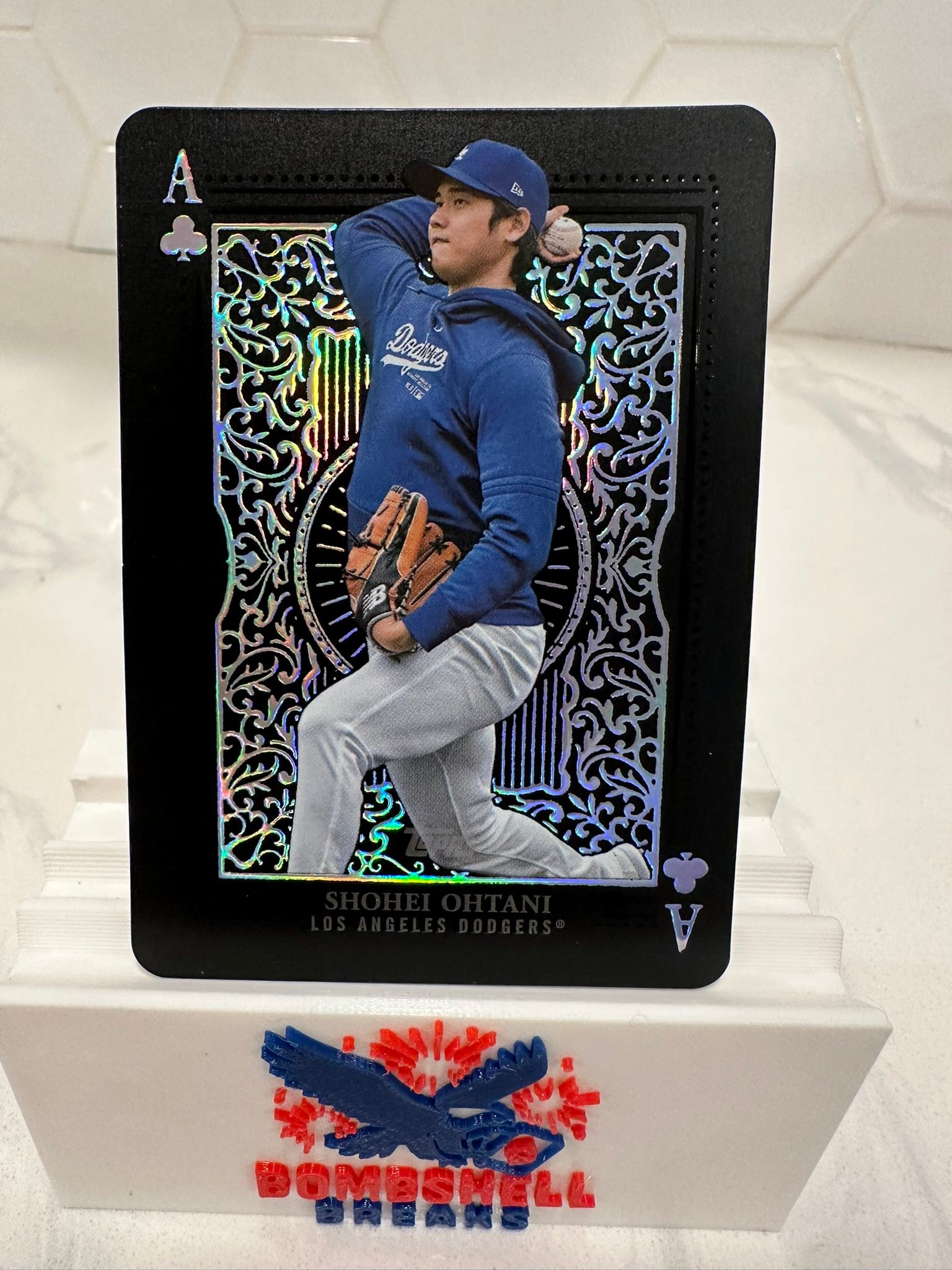 SHOHEI OHTANI IS BACK ? A game-used base from his first World 