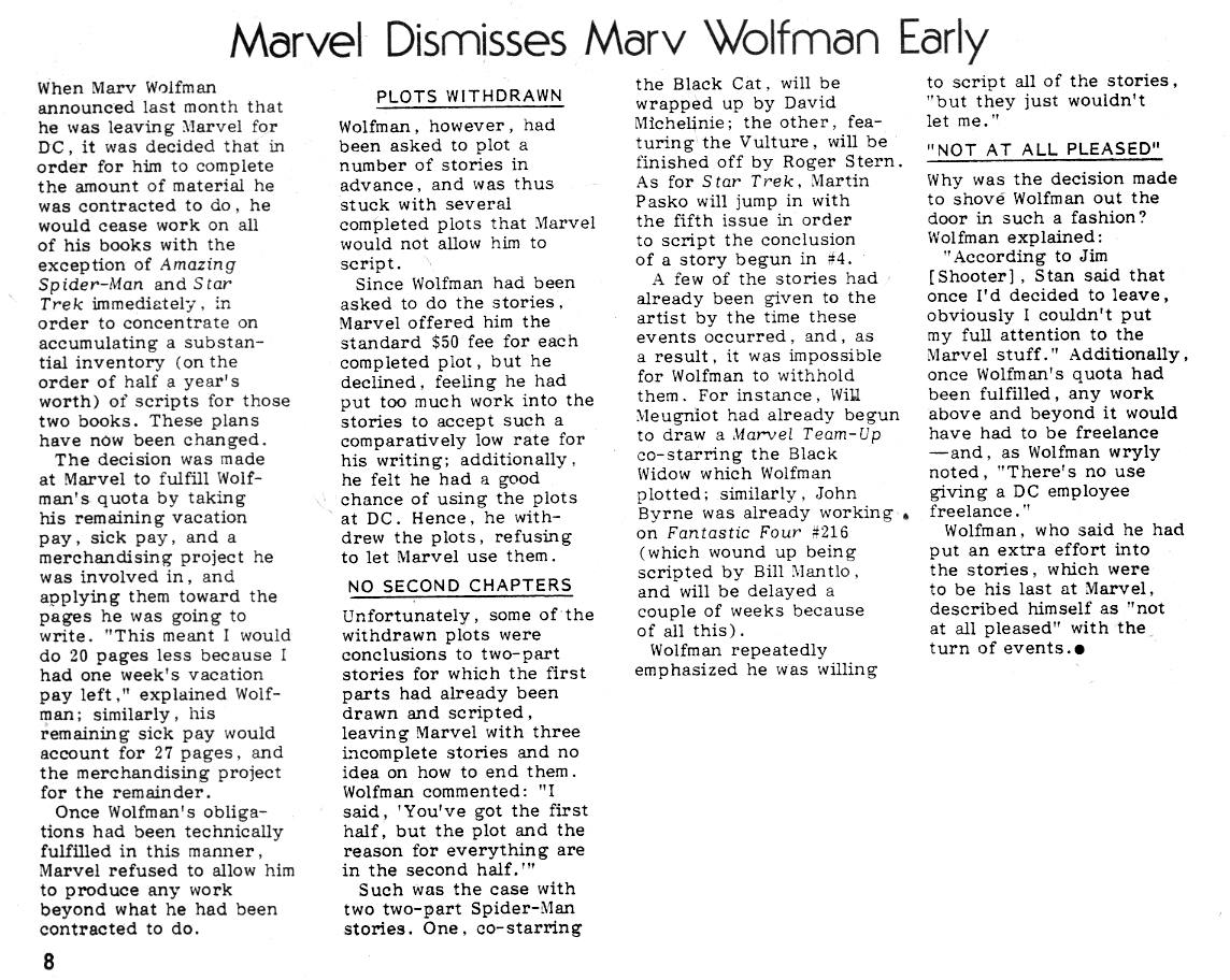 THE MARVEL METHOD | From TCJ #52 (Dec, 1979) | Facebook