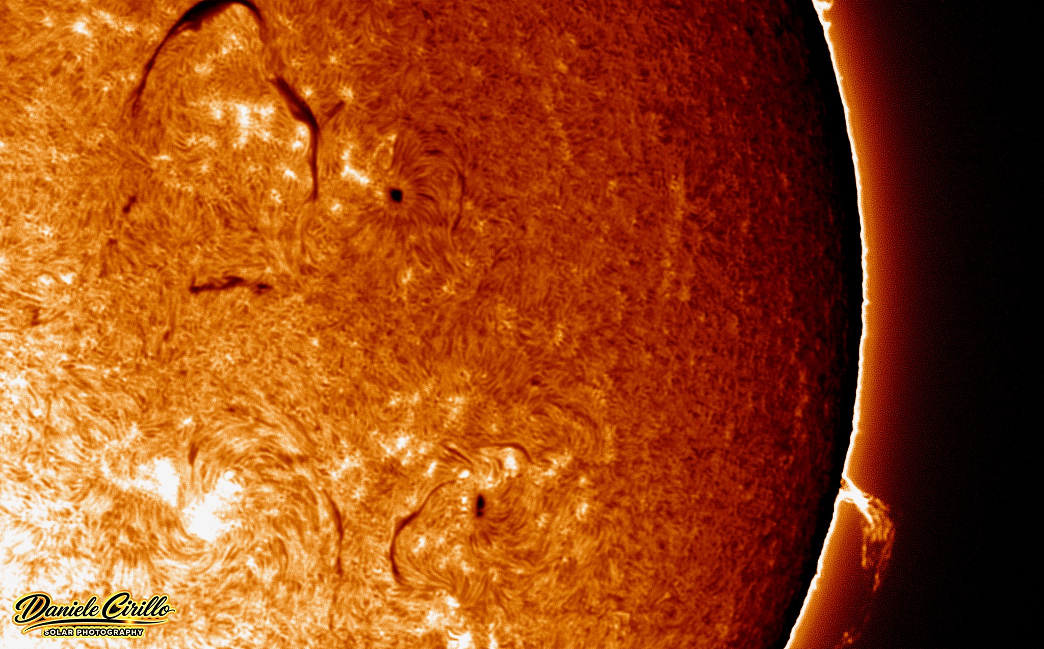 Sun details and structures captured September 2026