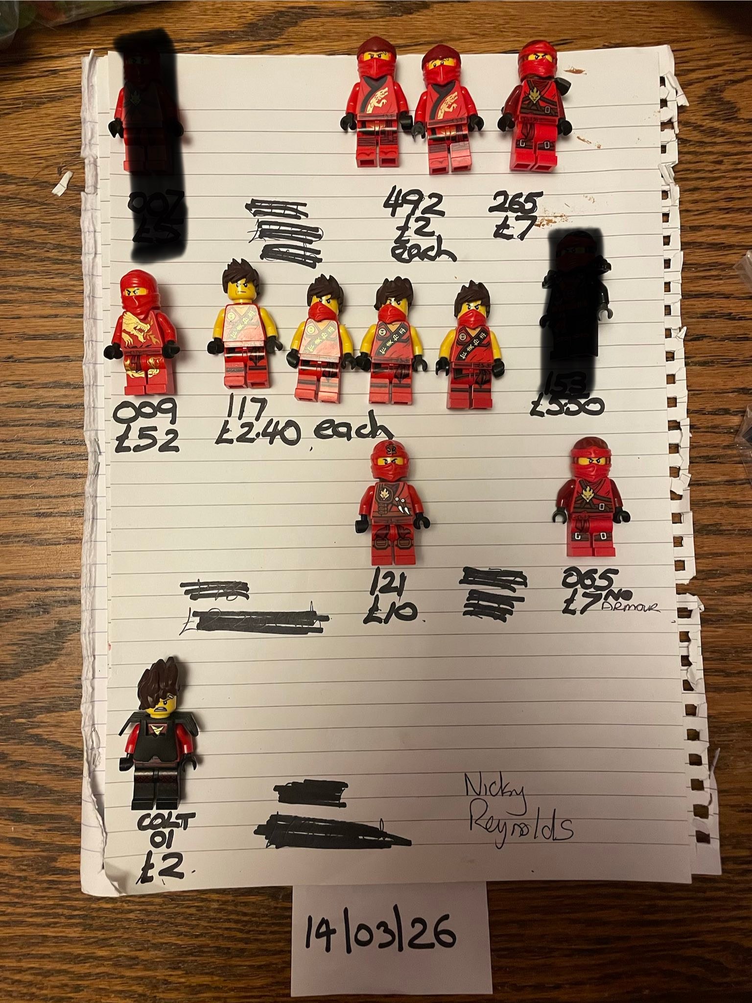 Sealed and new Exclusive Rare Ninjago Minifigures 2018. Sealed and