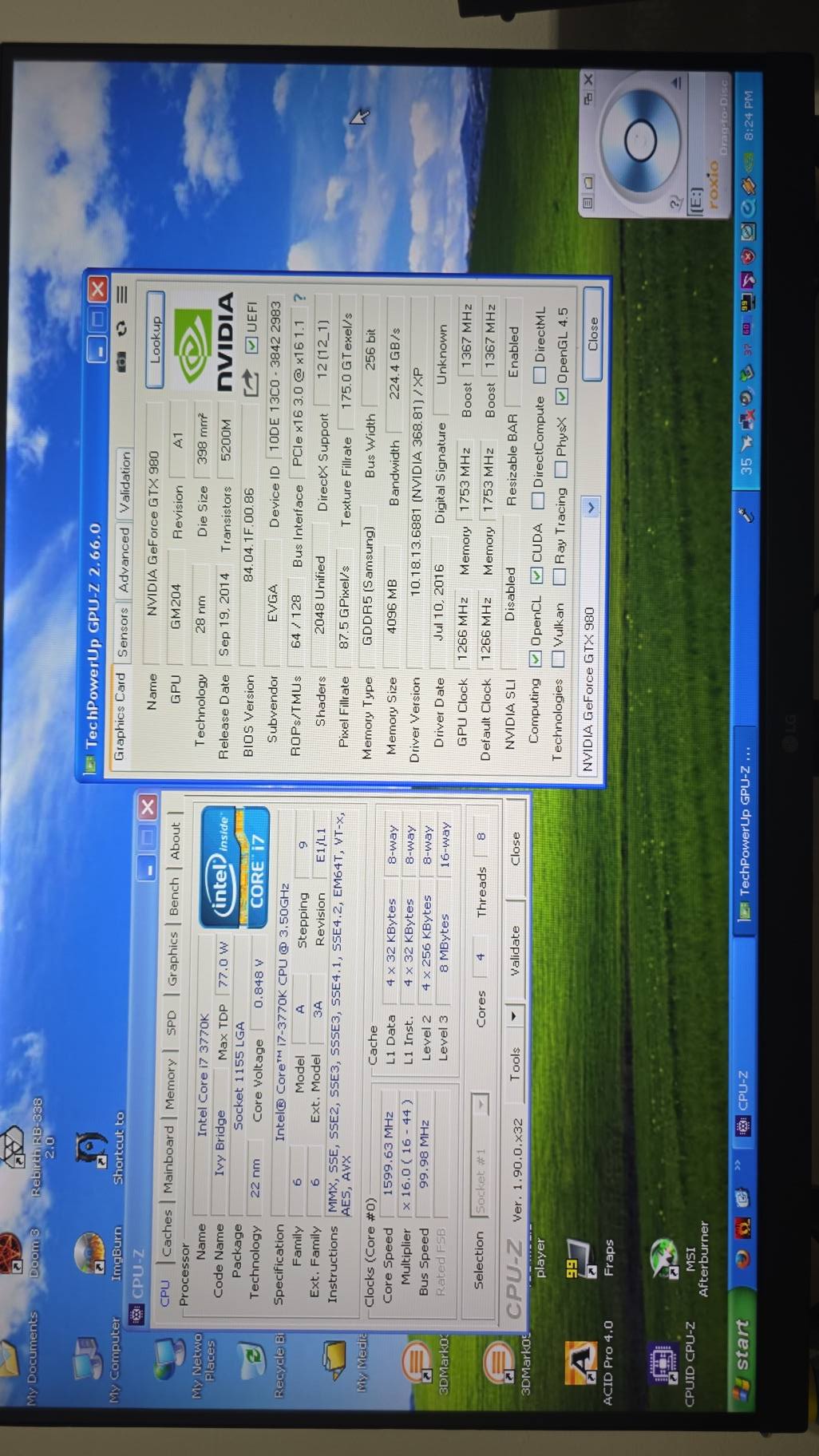 Windows XP SP3 on 13th gen Intel hardware with Samsung NVMe SSD