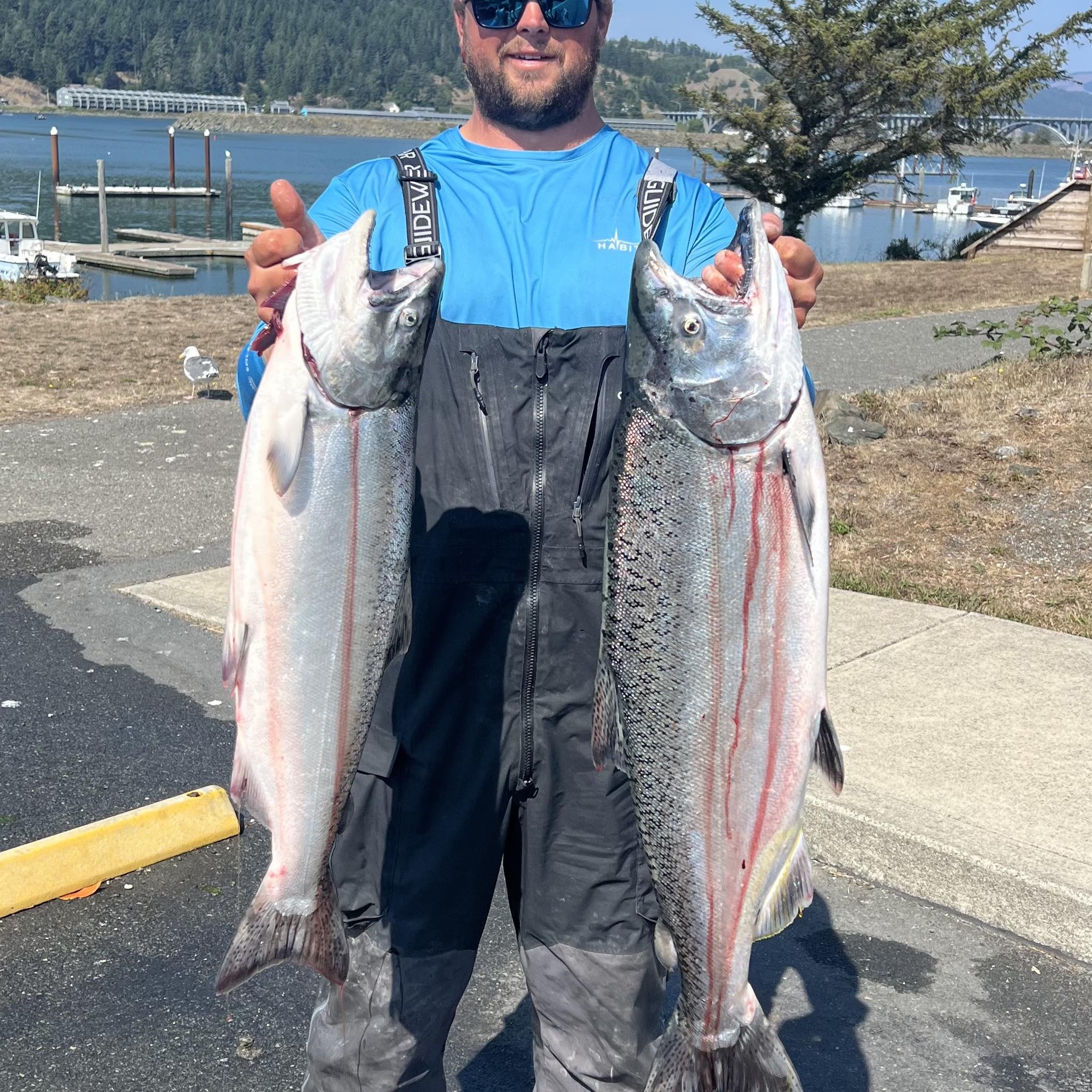 Fishing is good! Lots of fish around! I have tomorrow (12th) available ...