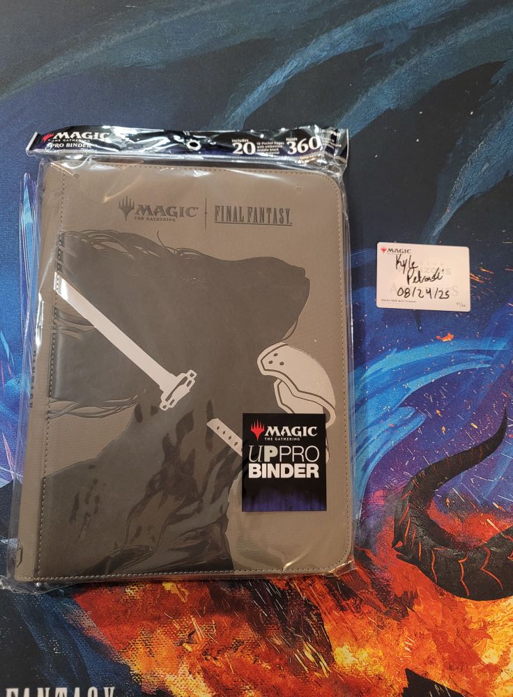 sephiroth card binder Magic: The Gathering®—FINAL FANTASY™ Sephiroth, Planet's Heir 9-Pocket Premium Zippered PRO-Binder Magic The Gathering Sephiroth Fabled
