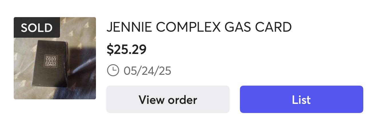 Ripping jennie complex cover trading card