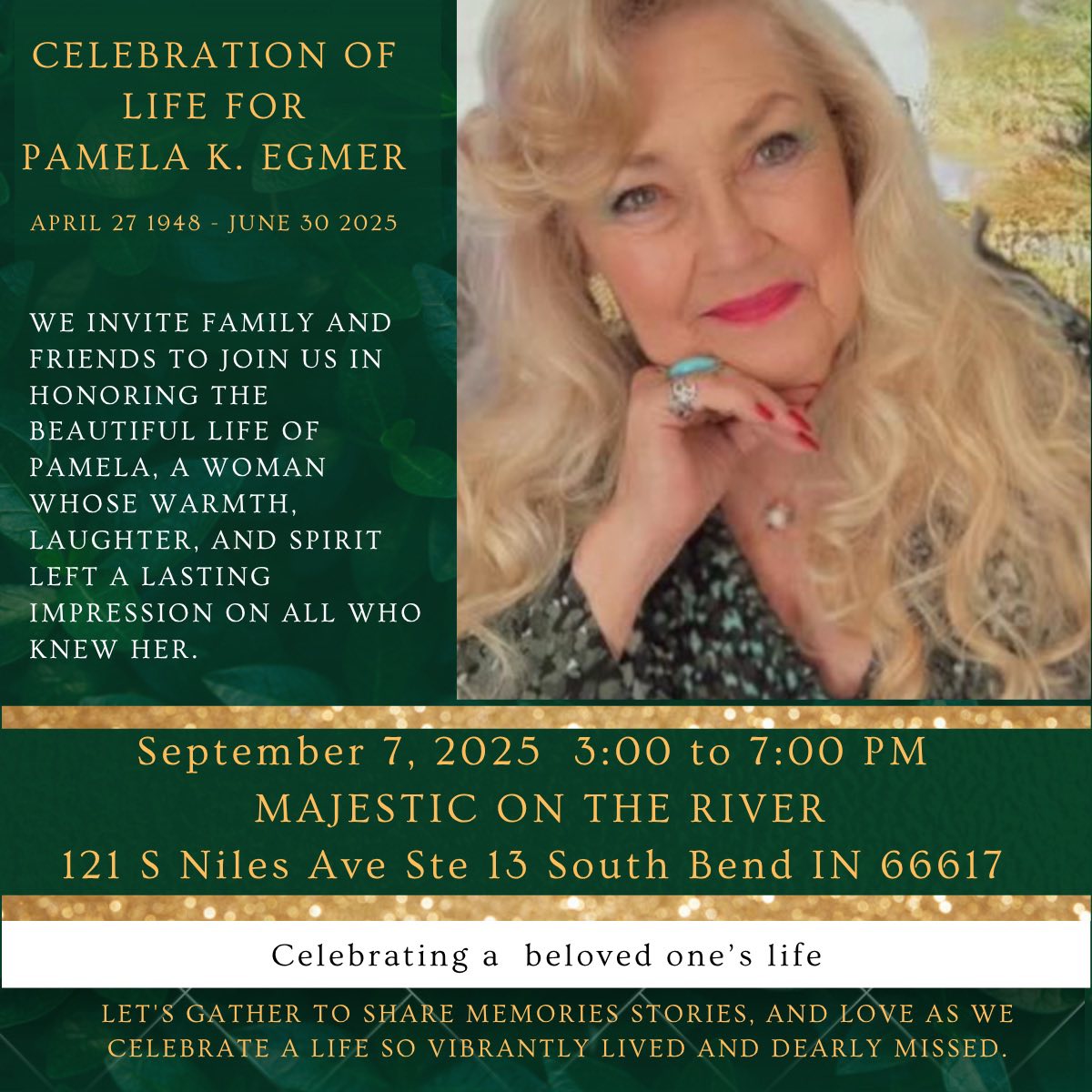 My mom’s celebration of Life 🕊️is... - Treasure-Amber Nelson | Facebook