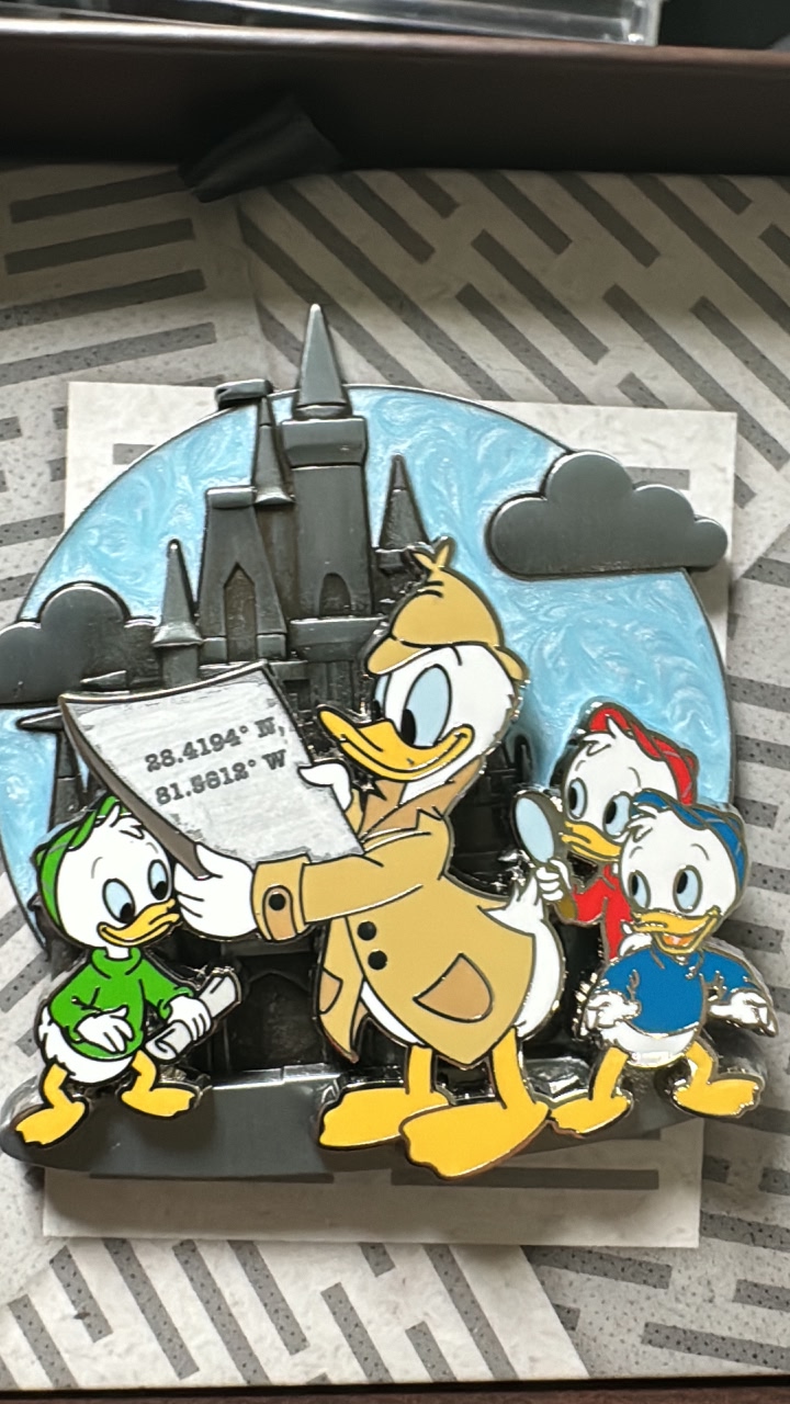 Daring Detective Jumbo Pin Scratch Off Revealed with Cinderella's