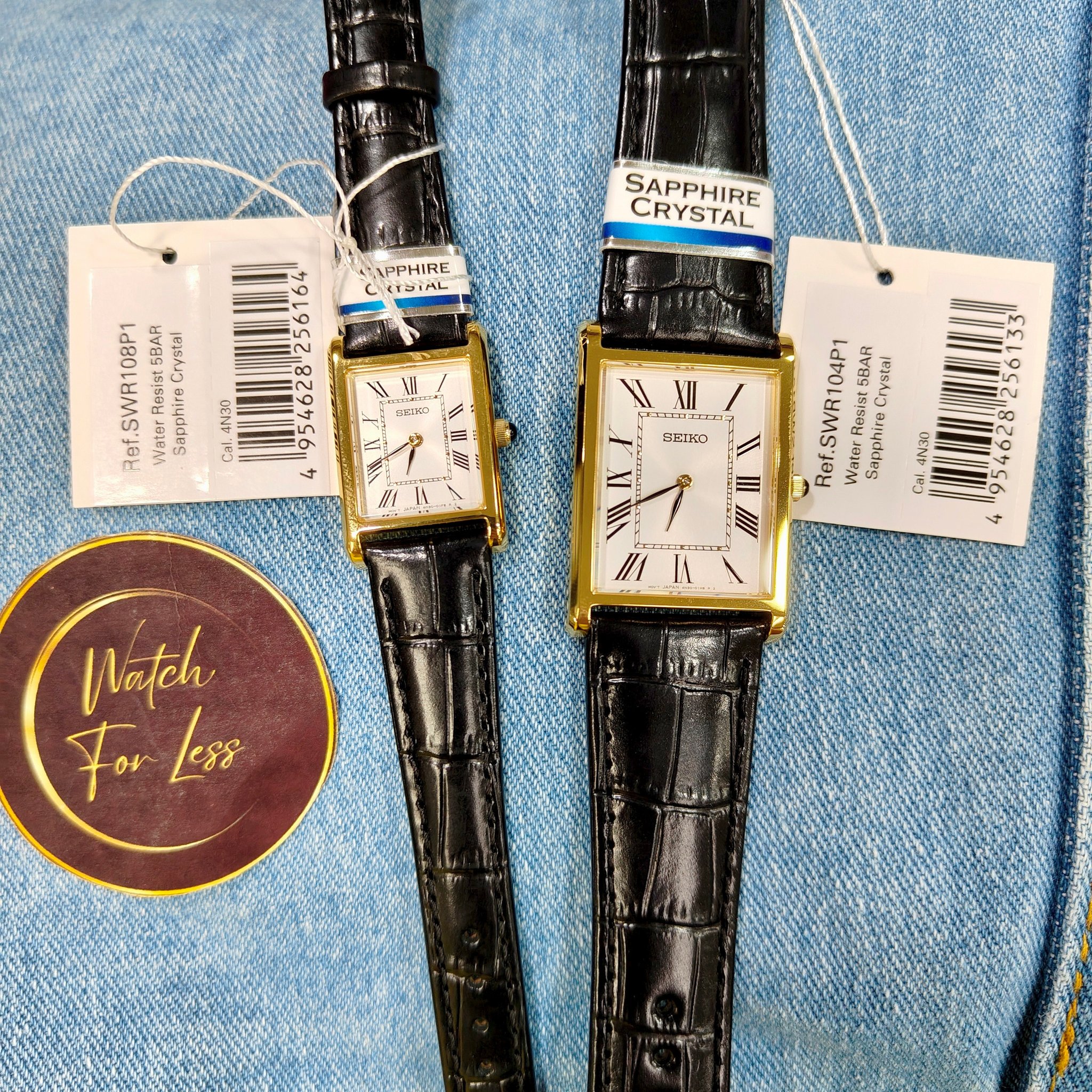 Seiko Tank Couple Watch ♥️