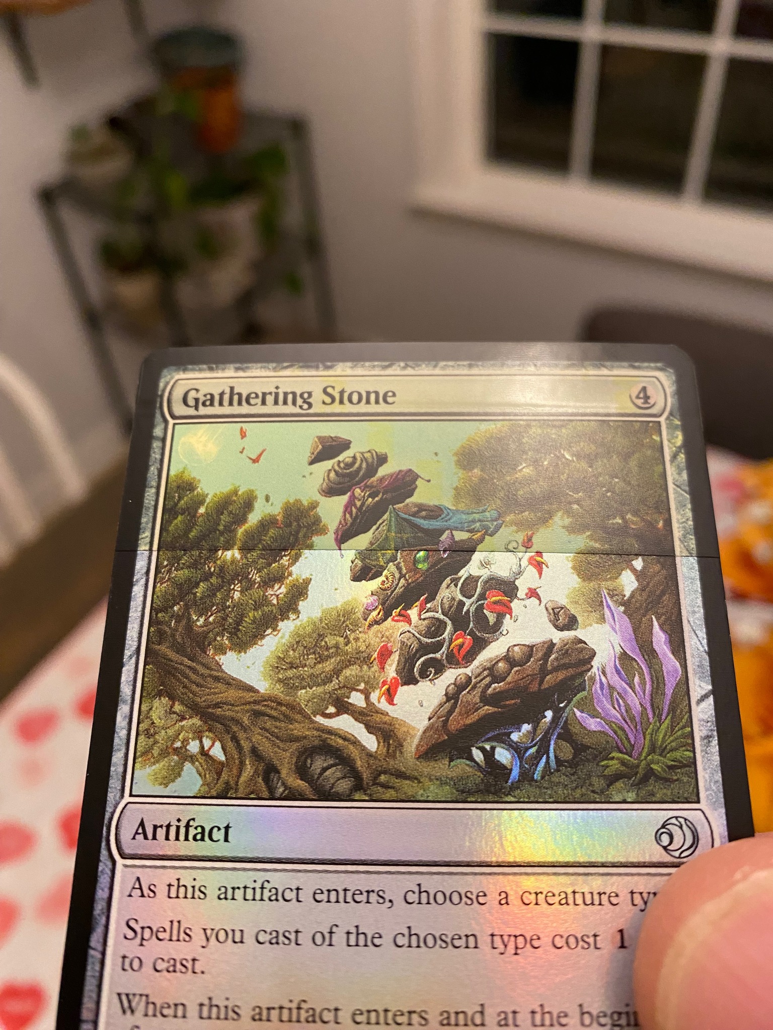 Anyone ever seen a print error like this? Just came out of the pack.