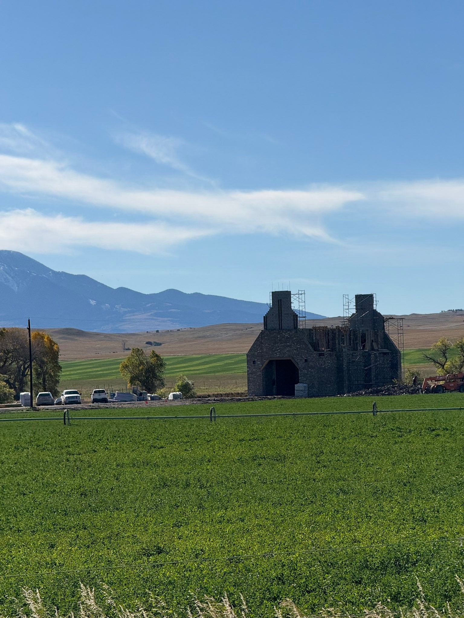 Springdale MT- backroad cruising and came across this… what in the heck ...