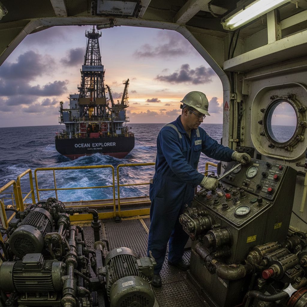 MARINE ENGINEERING | Motorman #vacancy on Drillship | Facebook