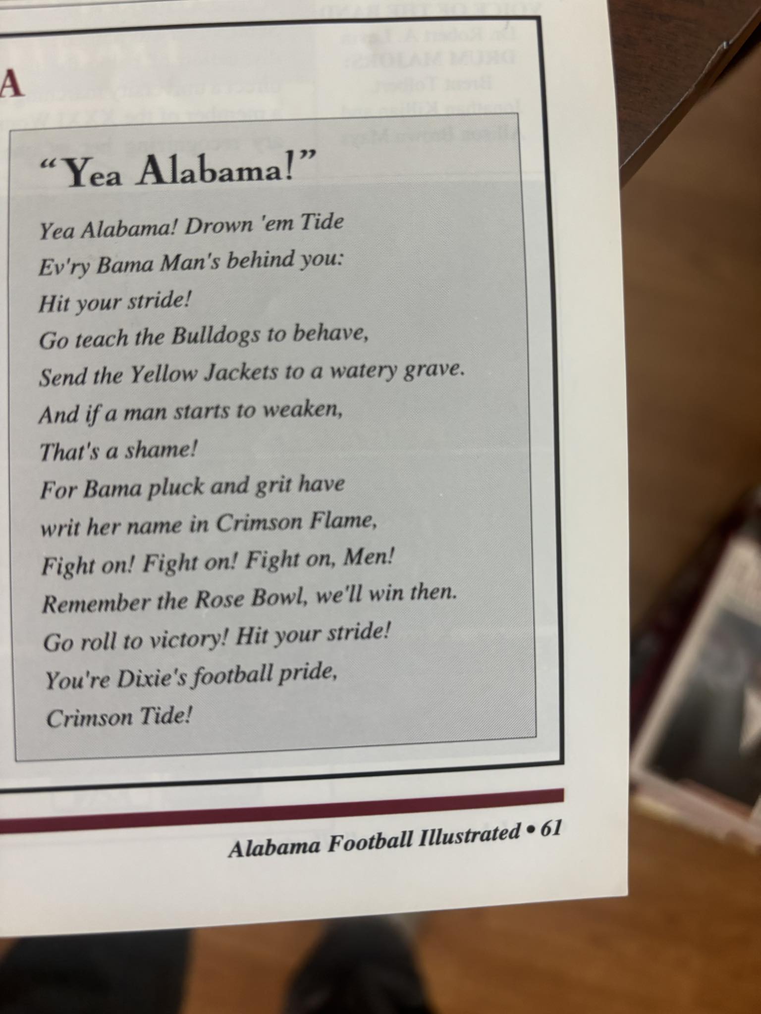 Alabama Crimson Tide Fight Song Musical Bottle Opener