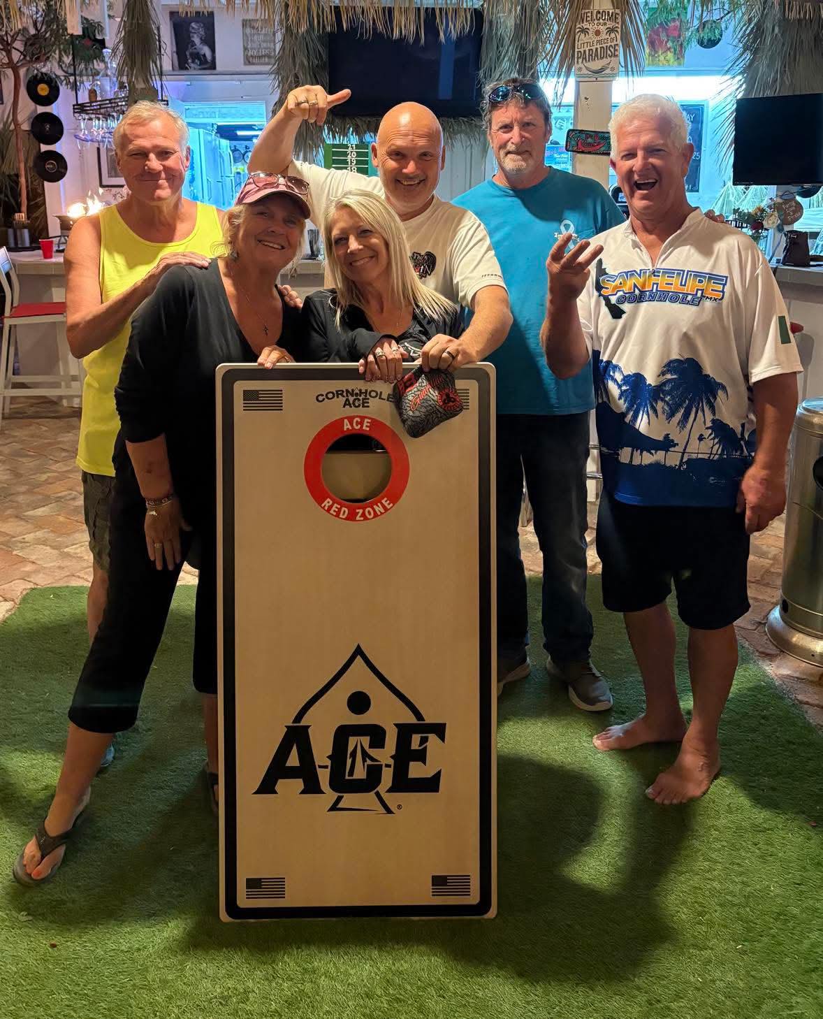 Thanks for supporting 2 guys 2 gals cornhole tournaments at