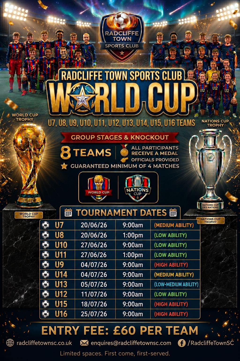 Youth football world cup tournaments 2026