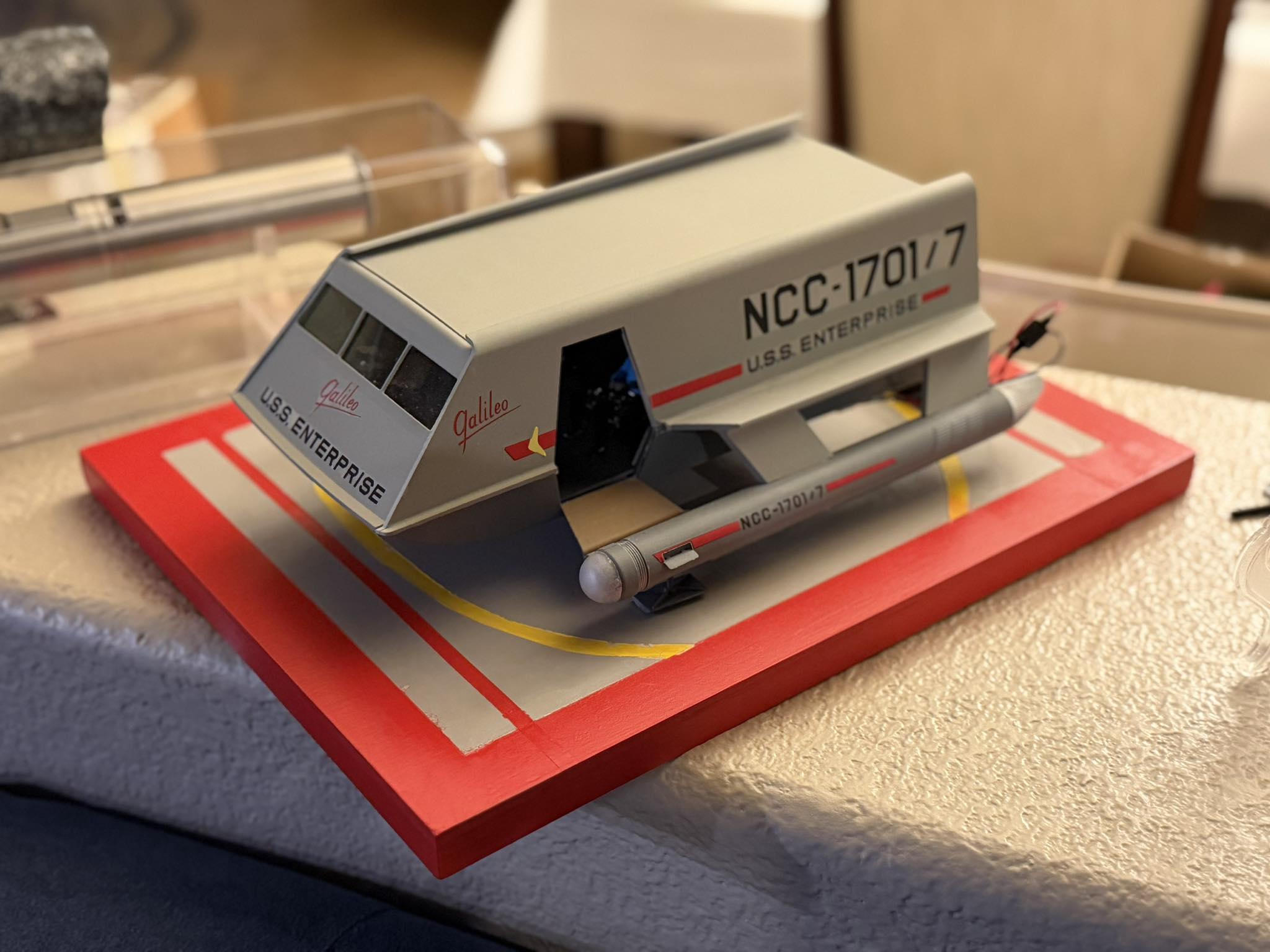 Star Trek – U.S.S. Enterprise Shuttlecraft Galileo – Modèle Eaglemoss, édition Limitée Allemagne, Autriche, Luxembourg