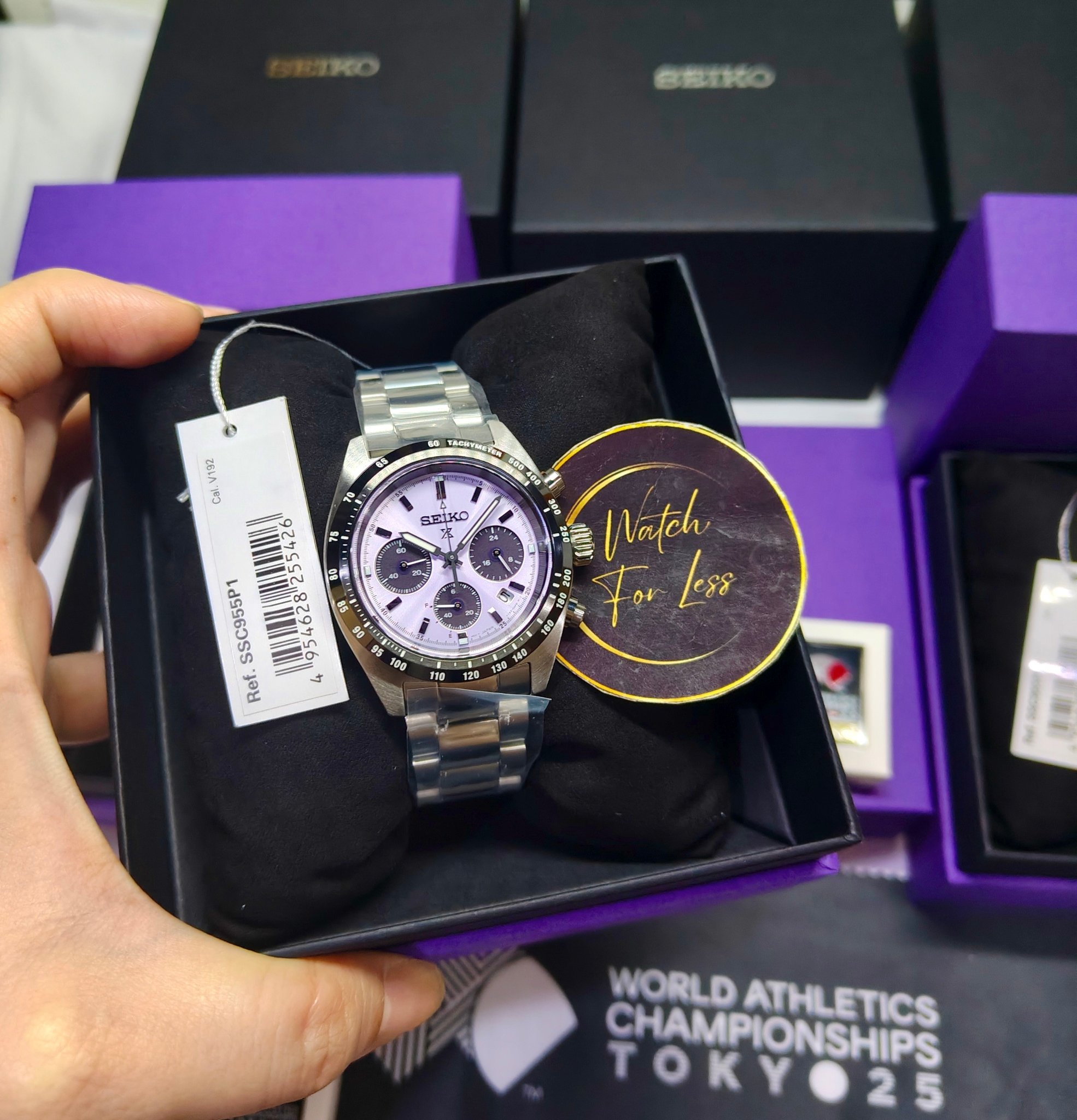 Seiko celebrates the World Athletics Championships Tokyo 25 with a
