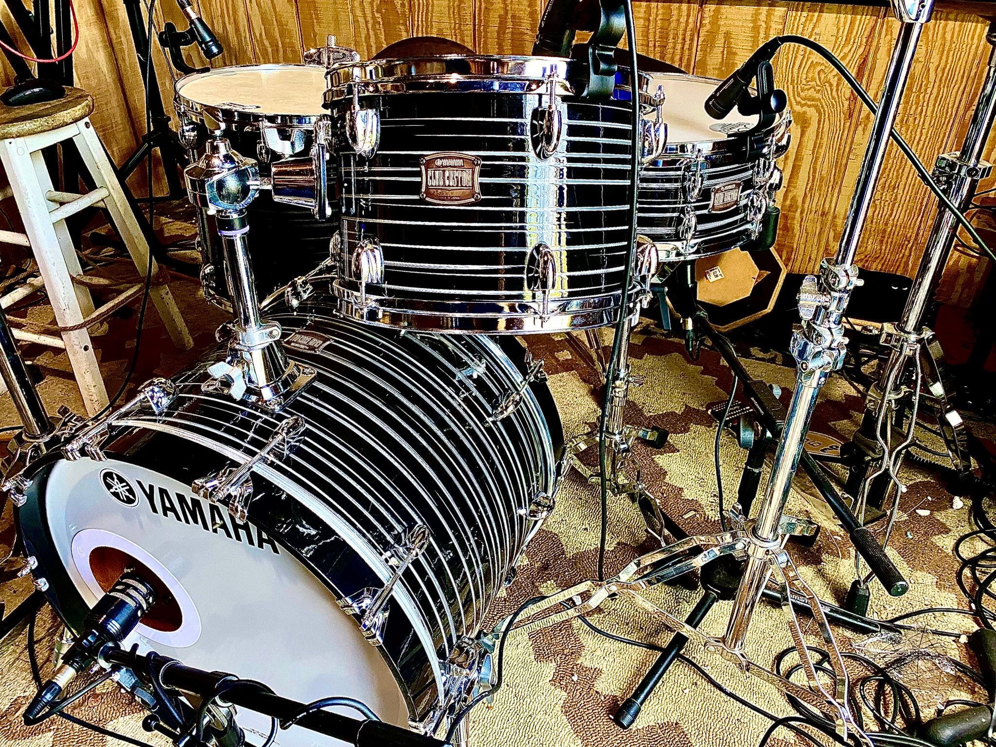 First Time Playing Yamaha Club Custom Kapur Wood Drums from Japan