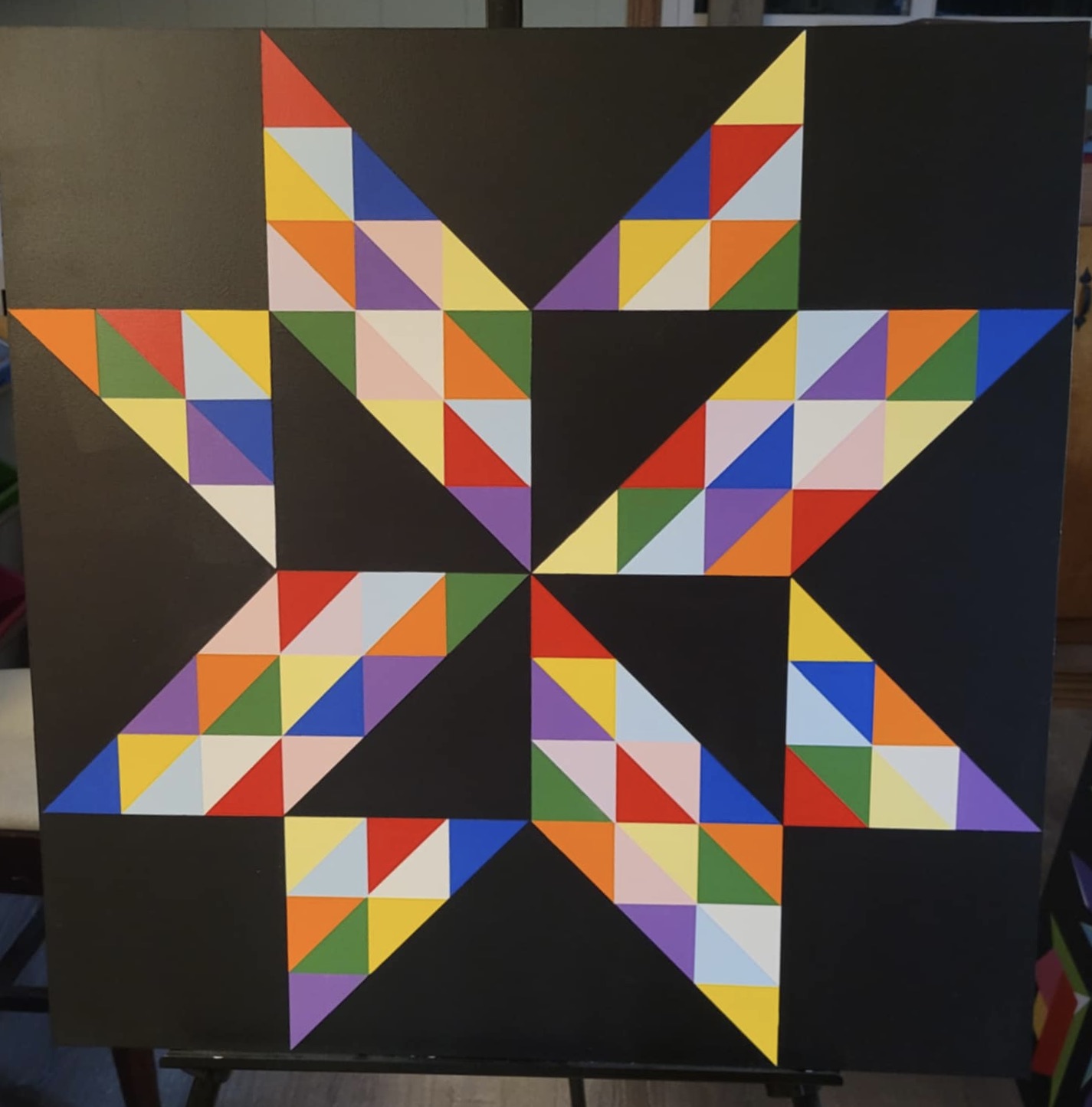 Barn Quilt Addicts | Just finished this 2' x 2' on acm. | Facebook
