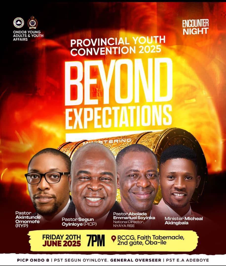 RCCG LP44 Young... - RCCG LP44 Young Adults and Youth Affairs
