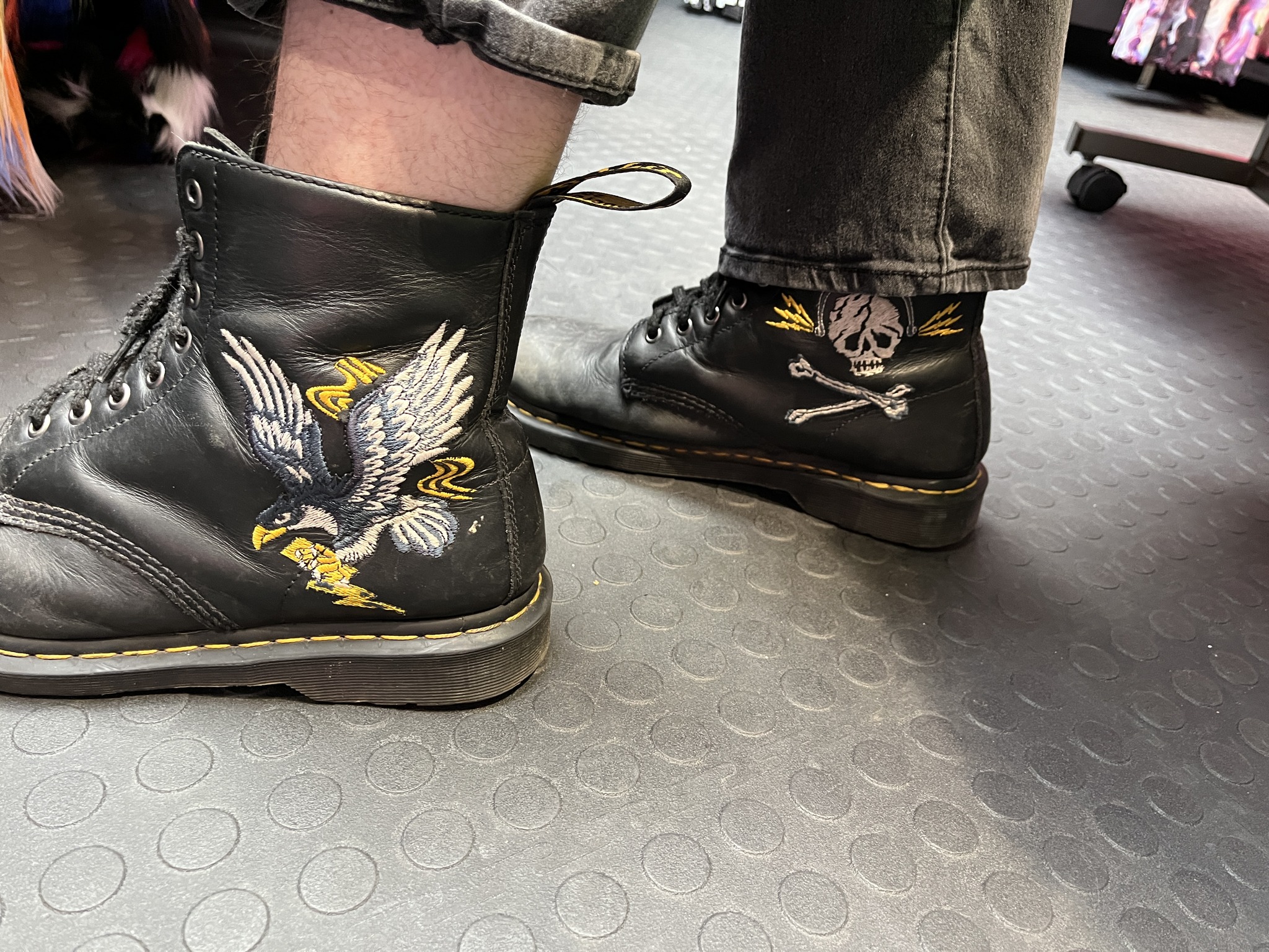 Dr. Martens x Chris Lambert 1460 tattoo boots