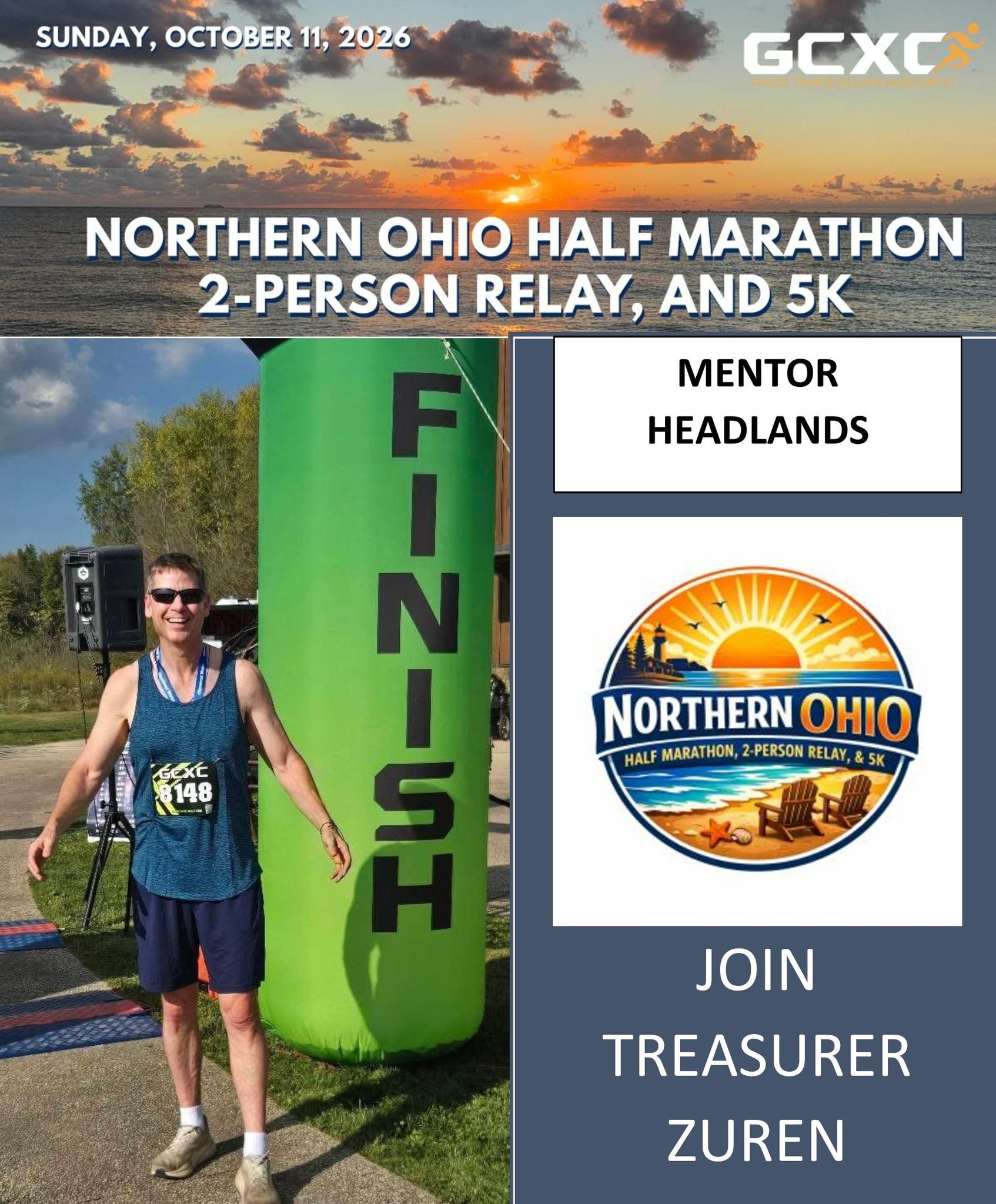 Join Lake County Treasurer at Northern Ohio Half Marathon