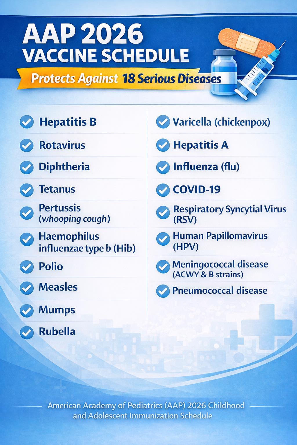 Linda Payne - Breaking: AAP Releases 2026 Vaccine Schedule... | Facebook