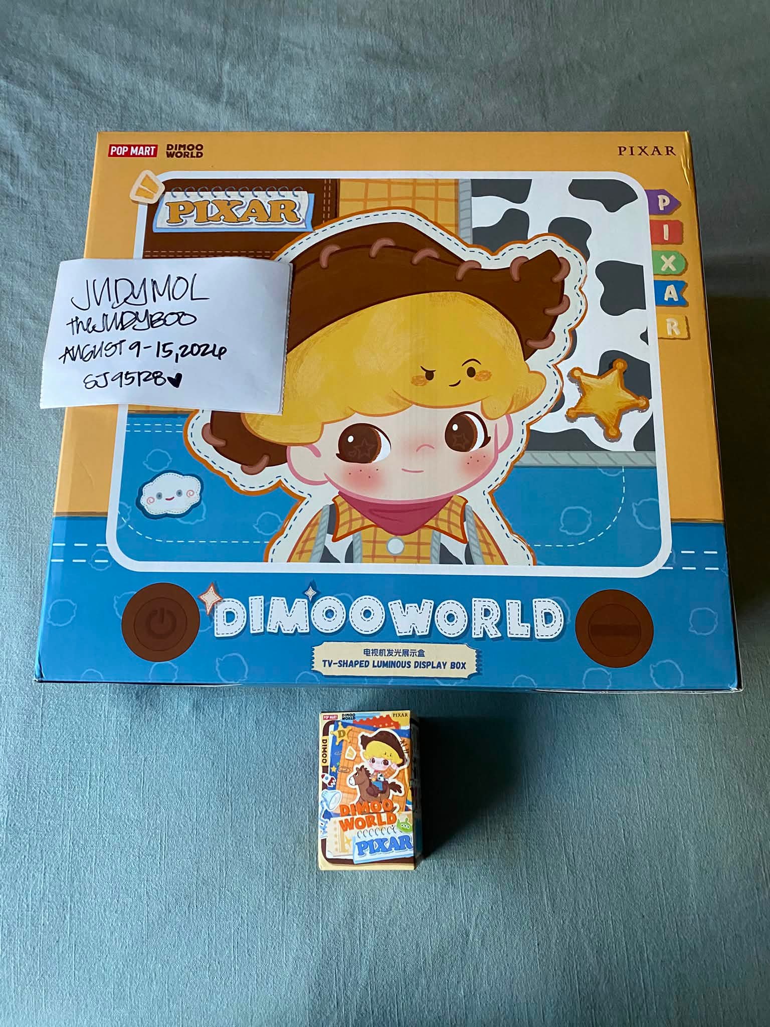 DIMOO WORLD x PIXAR TV Display Box for Sale - $55