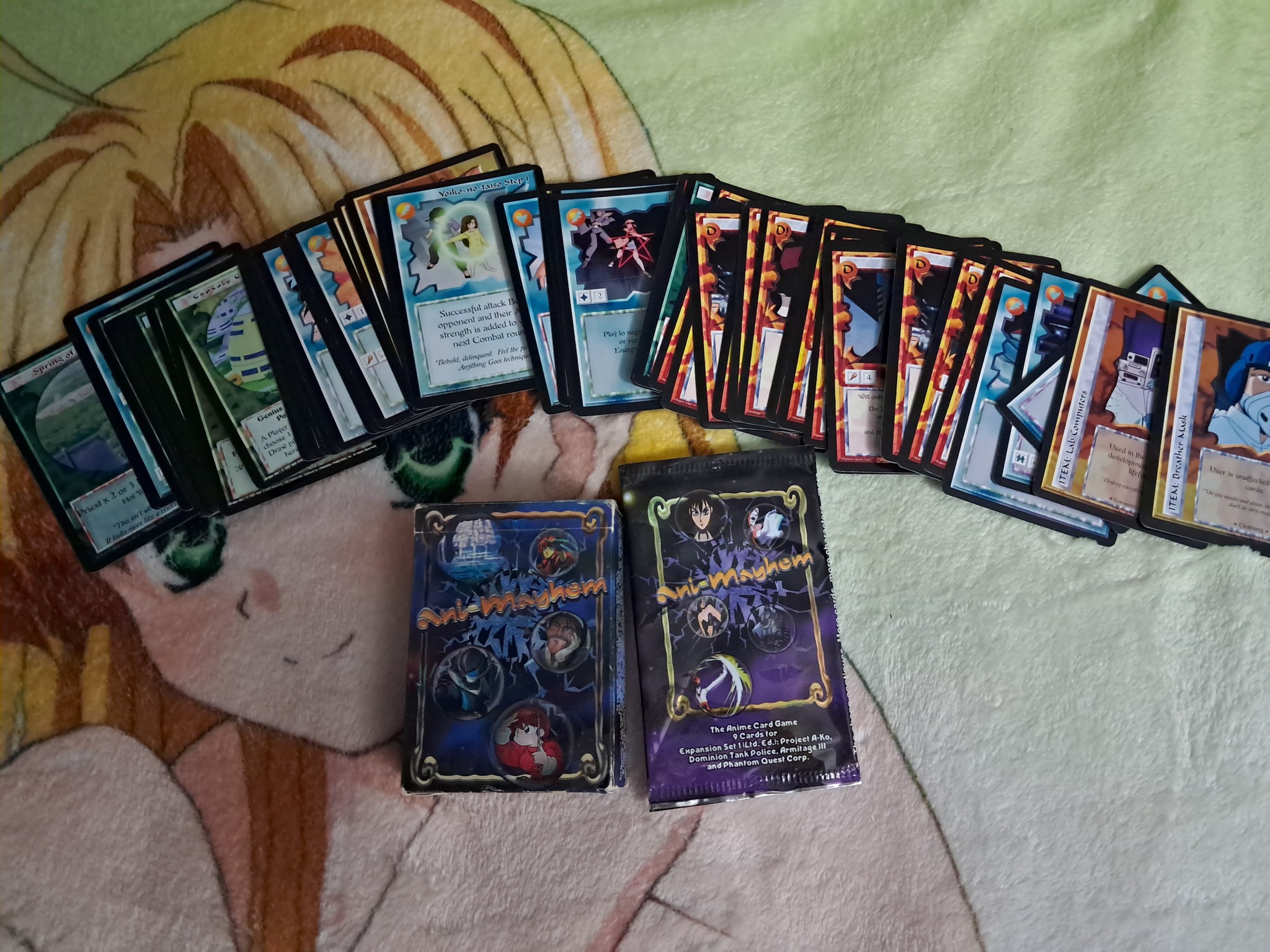 Who remembers Ani-Mayhem, the 1996 TCG based on anime?